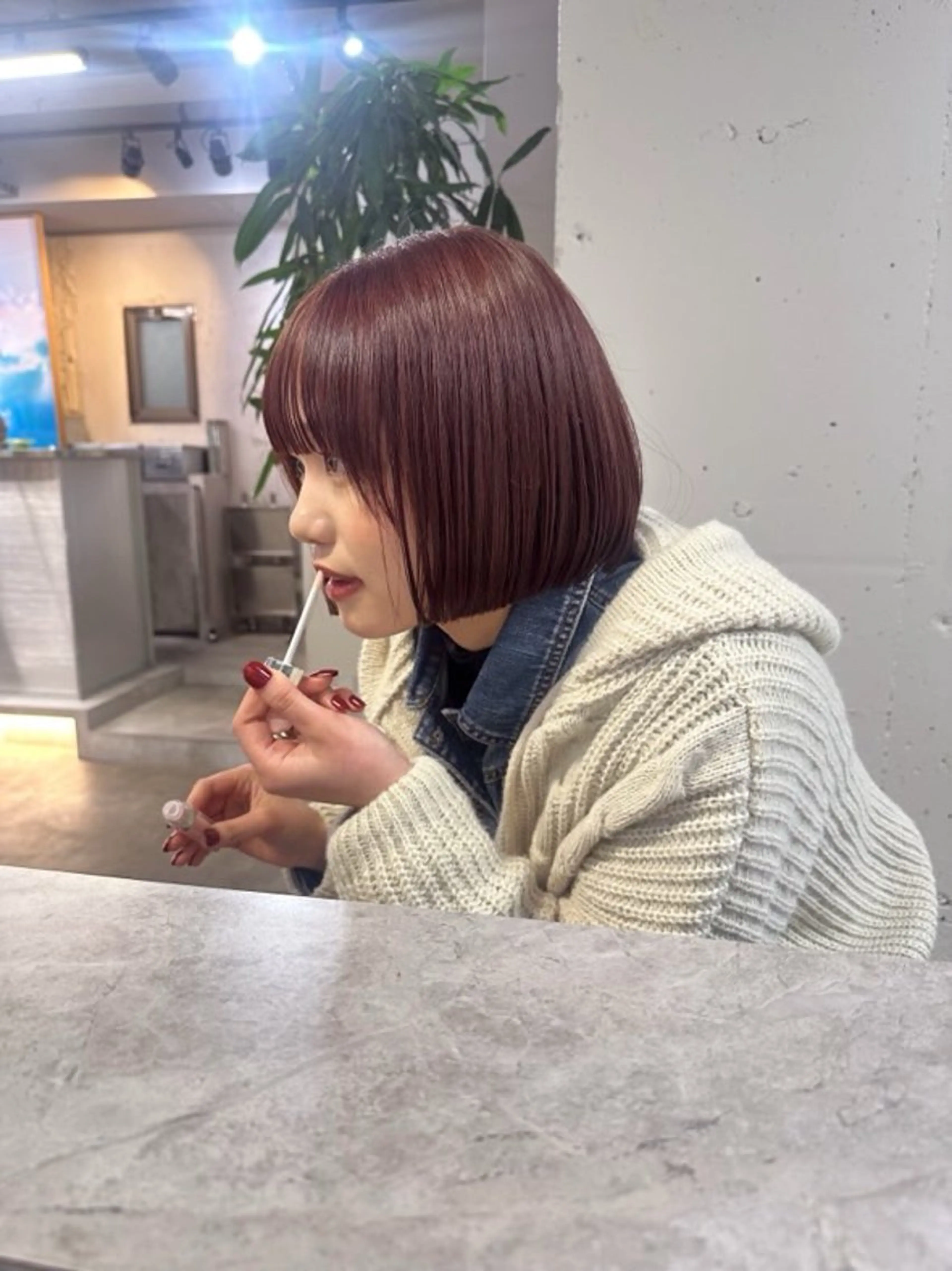 ショート saya🎀似合わせ レイヤーカットのヘアスタイル