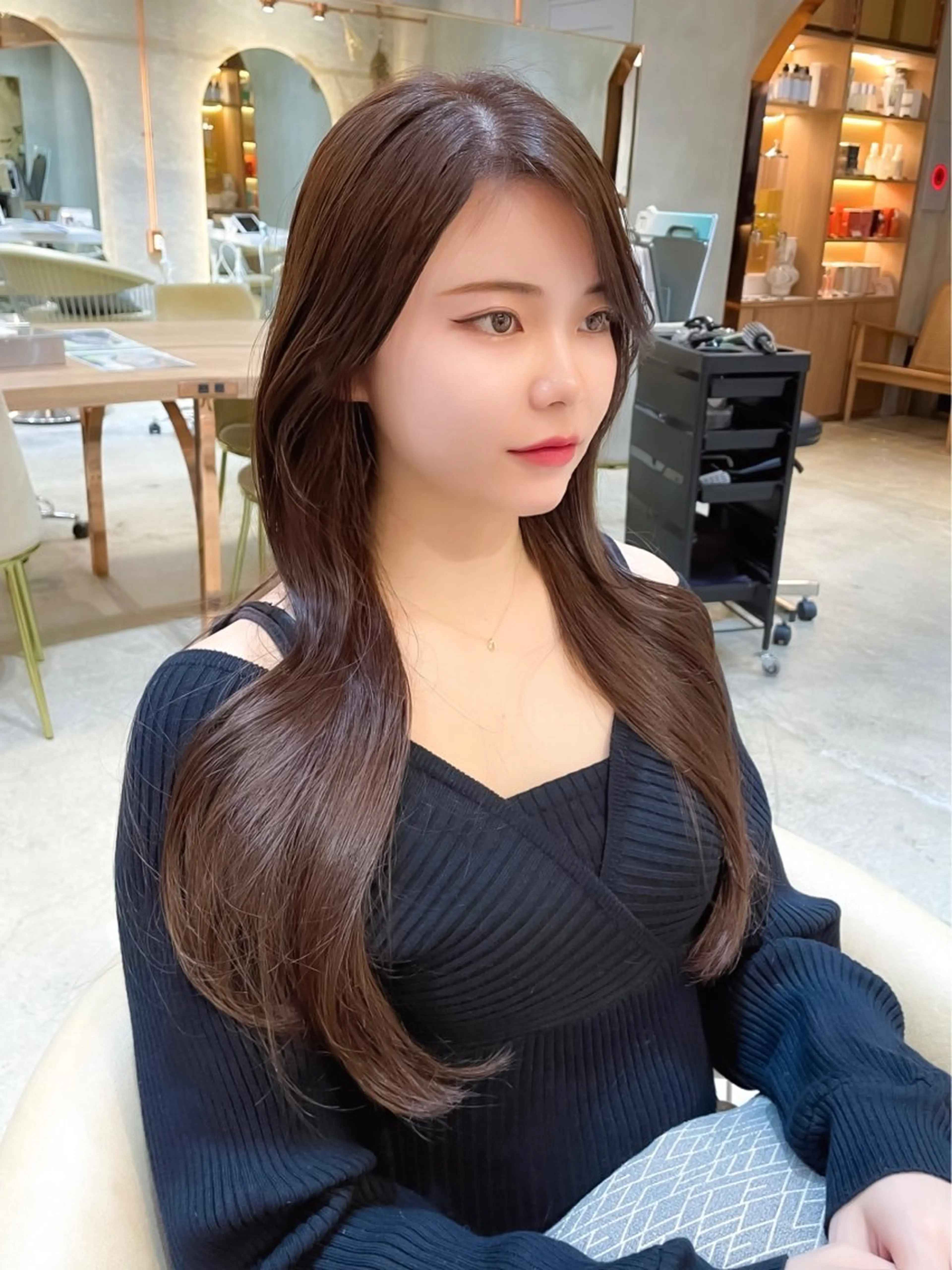 似合わせカット💕＋透明感抜群✨艶カラー❣️の写真