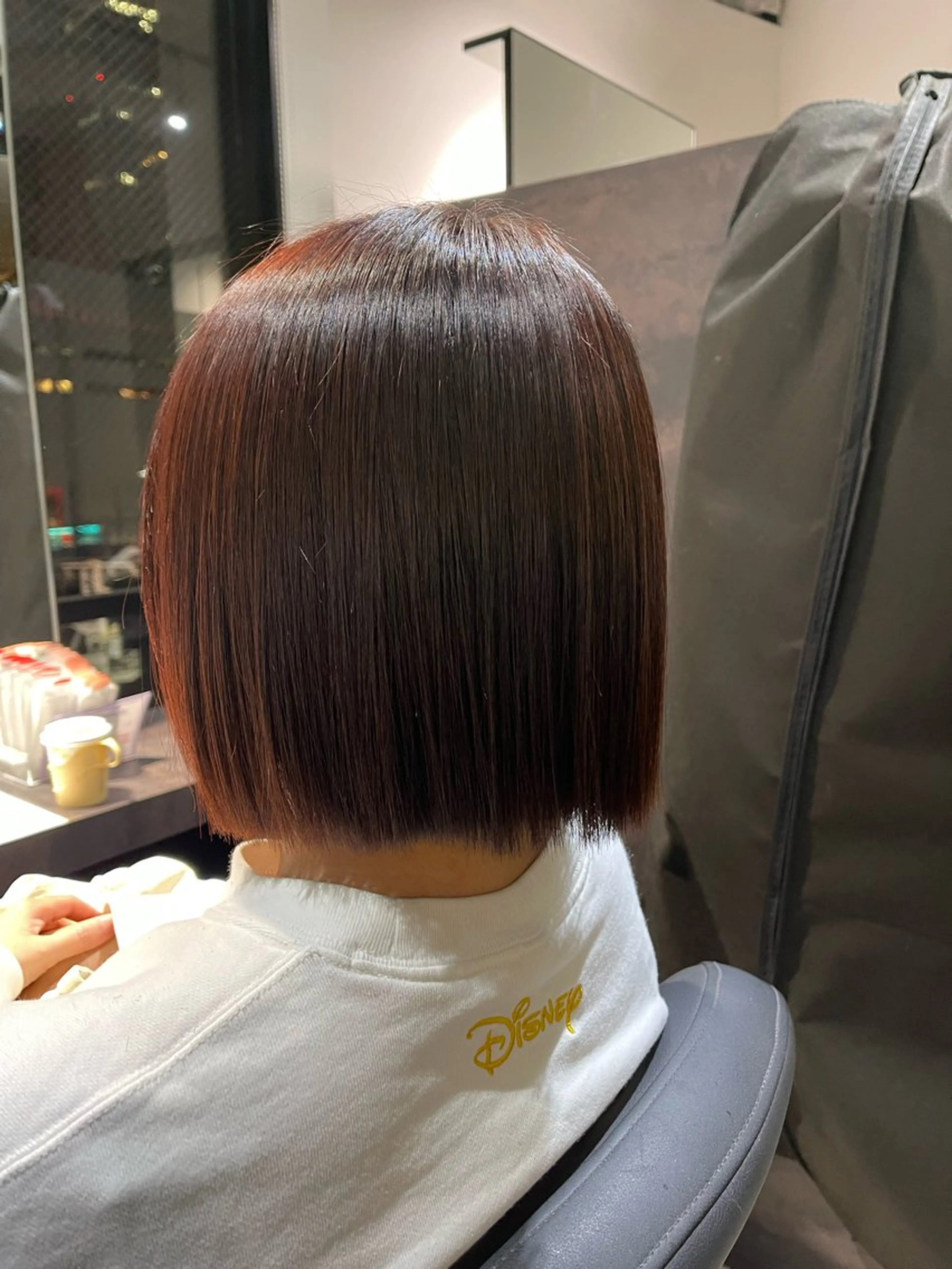 ショート 切りっぱなしボブ ボブ カット トリートメント 似合わせカット✂️ 🥀Ayane🥀のヘアスタイル