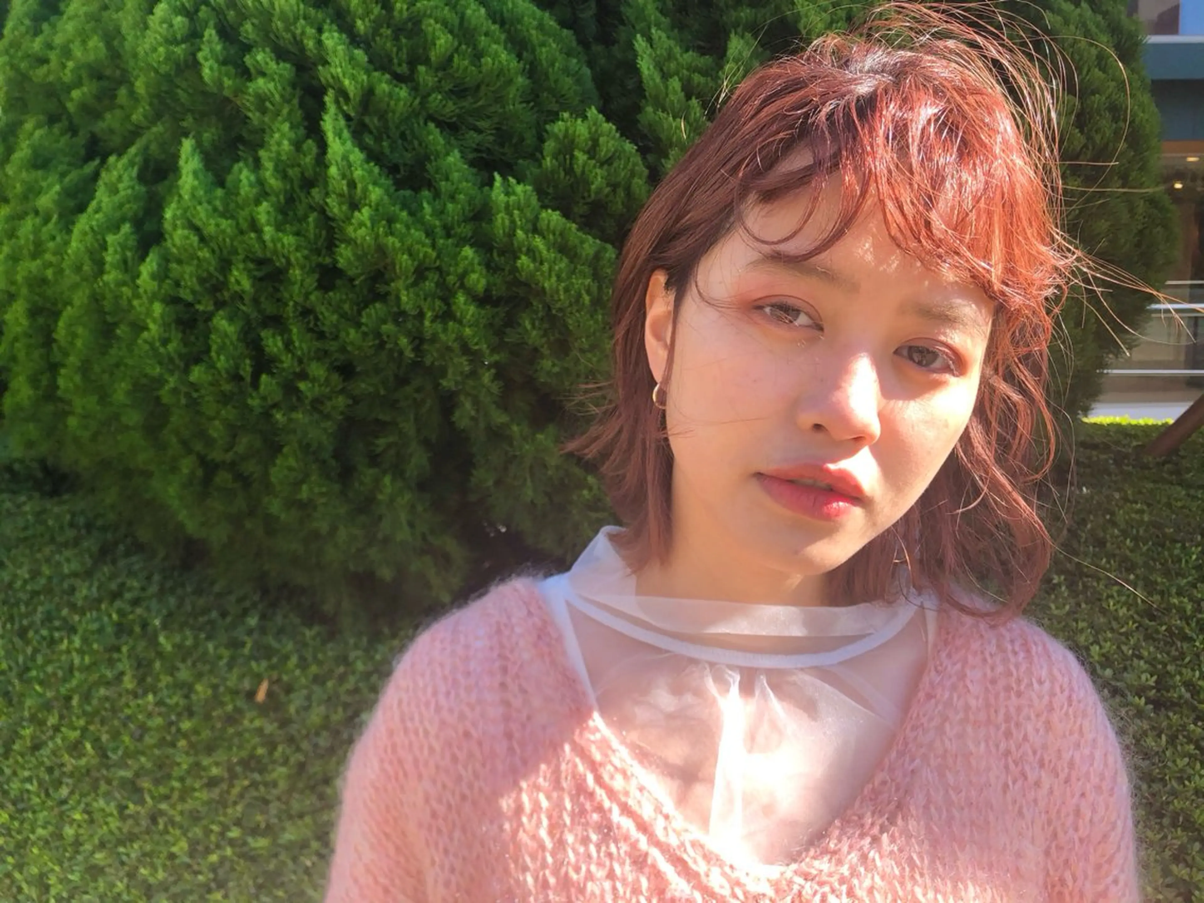 ショート カラー パーマ hair design SUN room【サンルーム渋谷】所属・yuinaショート/ ボブ/透明感カラーのヘアスタイル