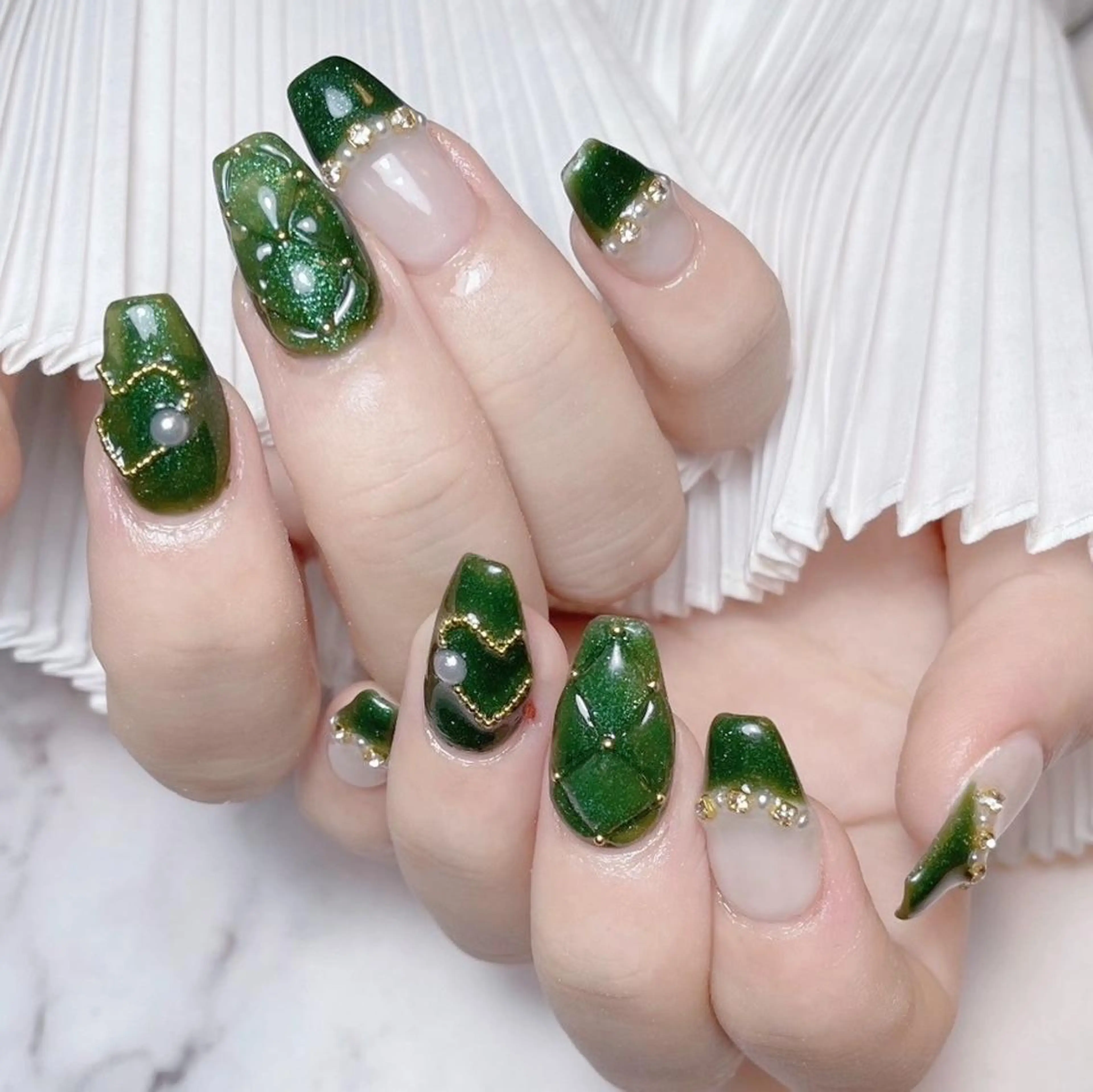 ネイル ハンドネイル 🩵Yun nail Salon 🩵のネイルデザイン