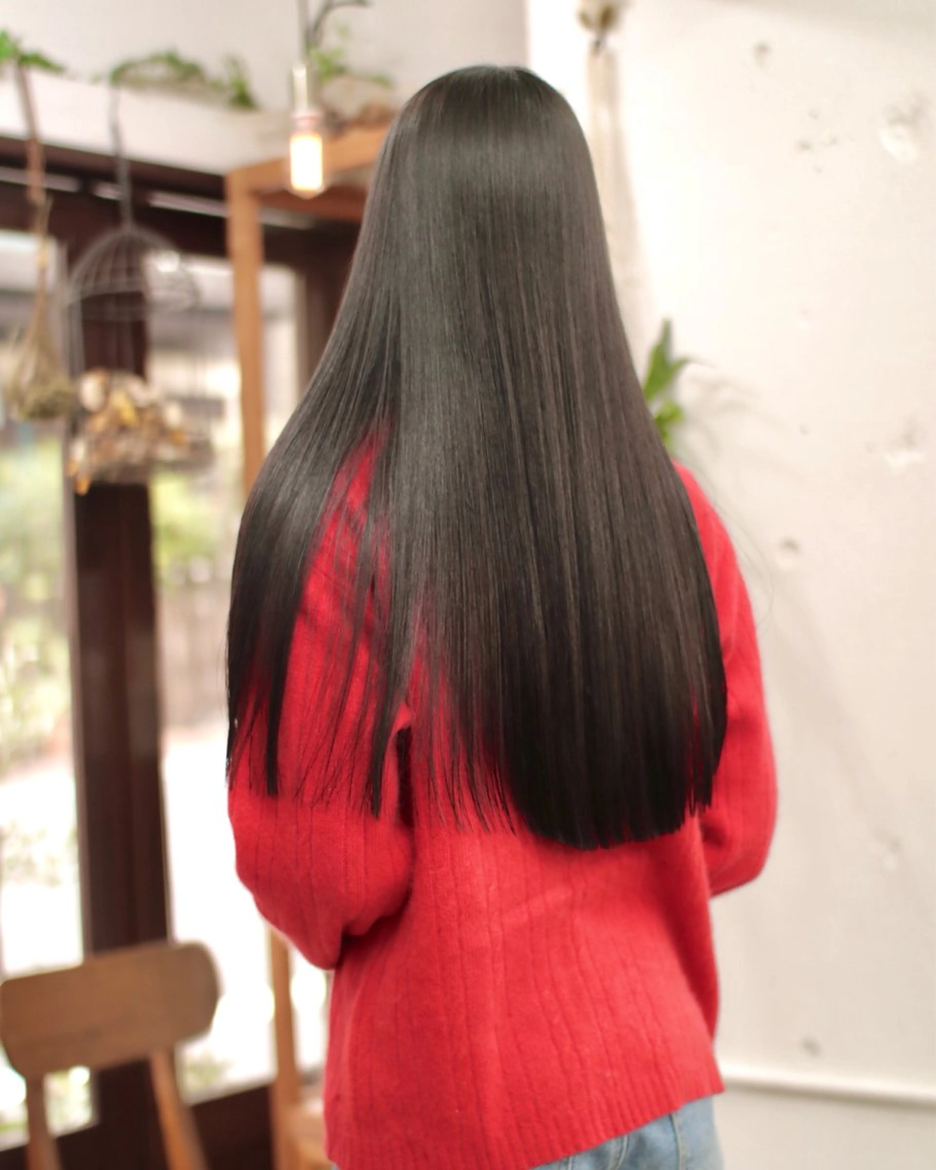 ロング カラー トリートメント 木村陸弥 似合わせ 透明感カラー🌿のヘアスタイル