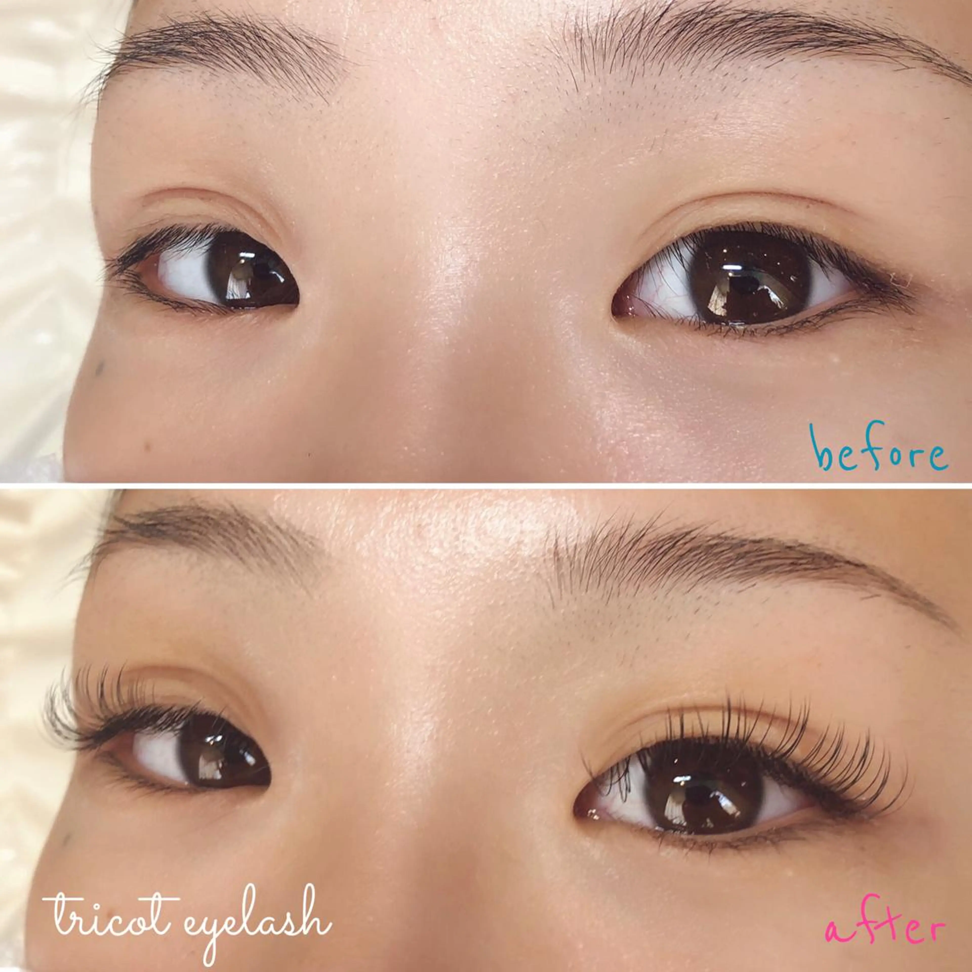 マツエク・マツパ CCカール Cカール フラットラッシュ tricot 藤元のマツエク・マツパデザイン