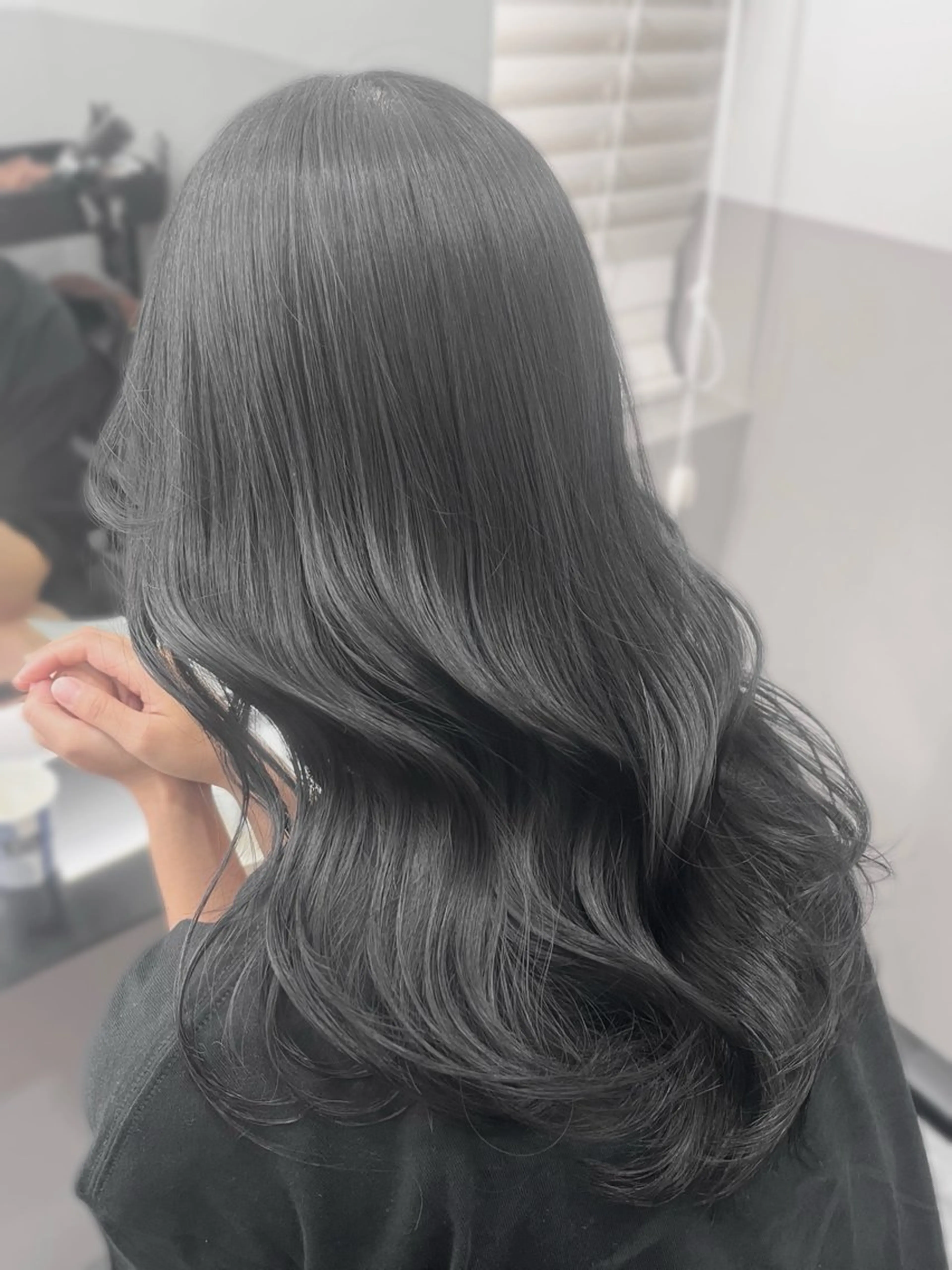 セミロング ヘアカラー トリートメント 🤍AINA🤍 Zina高田馬場のヘアスタイル