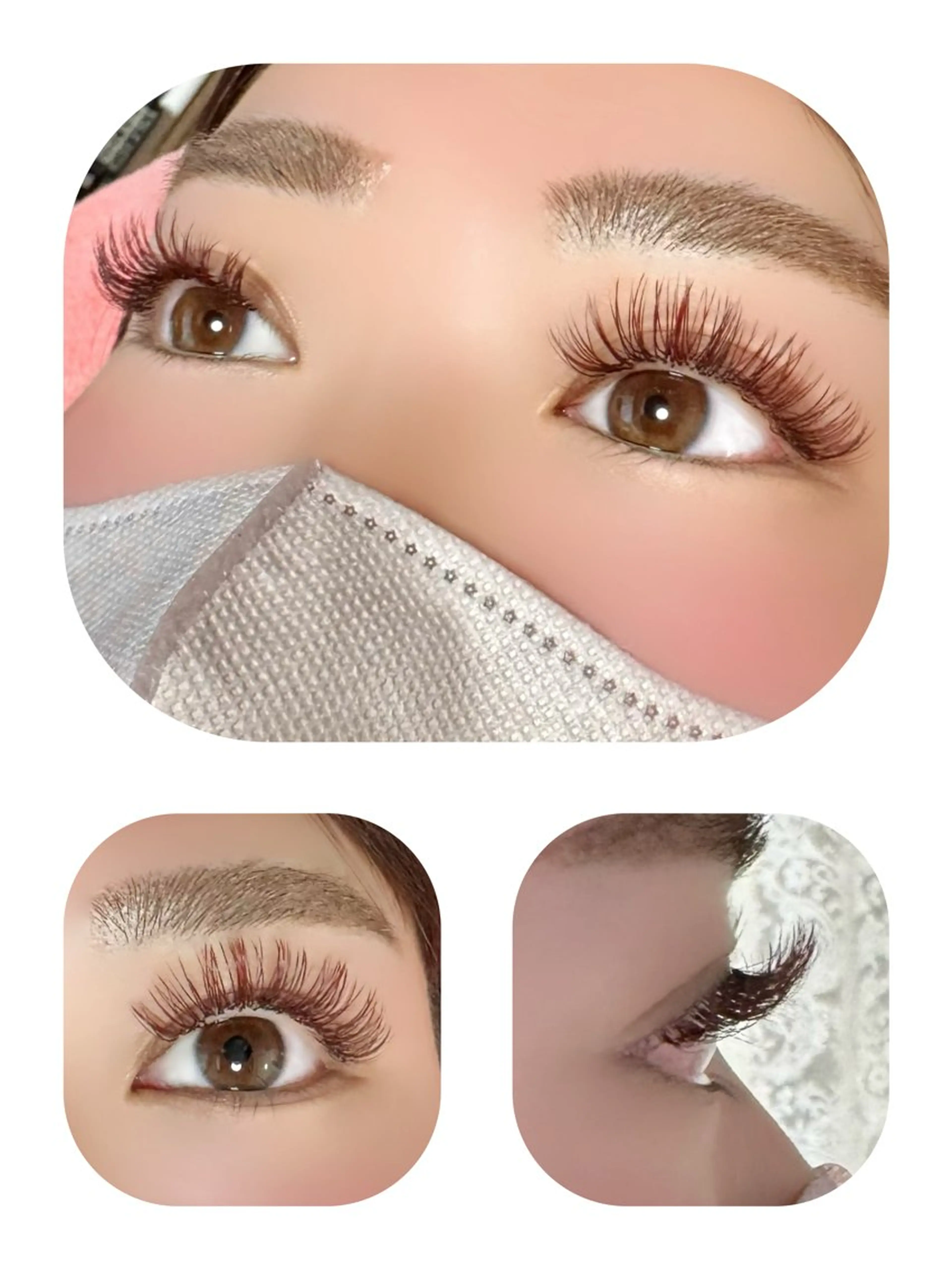 マツエク・マツパ フラットラッシュ マツエク mika ☆のマツエク・マツパデザイン