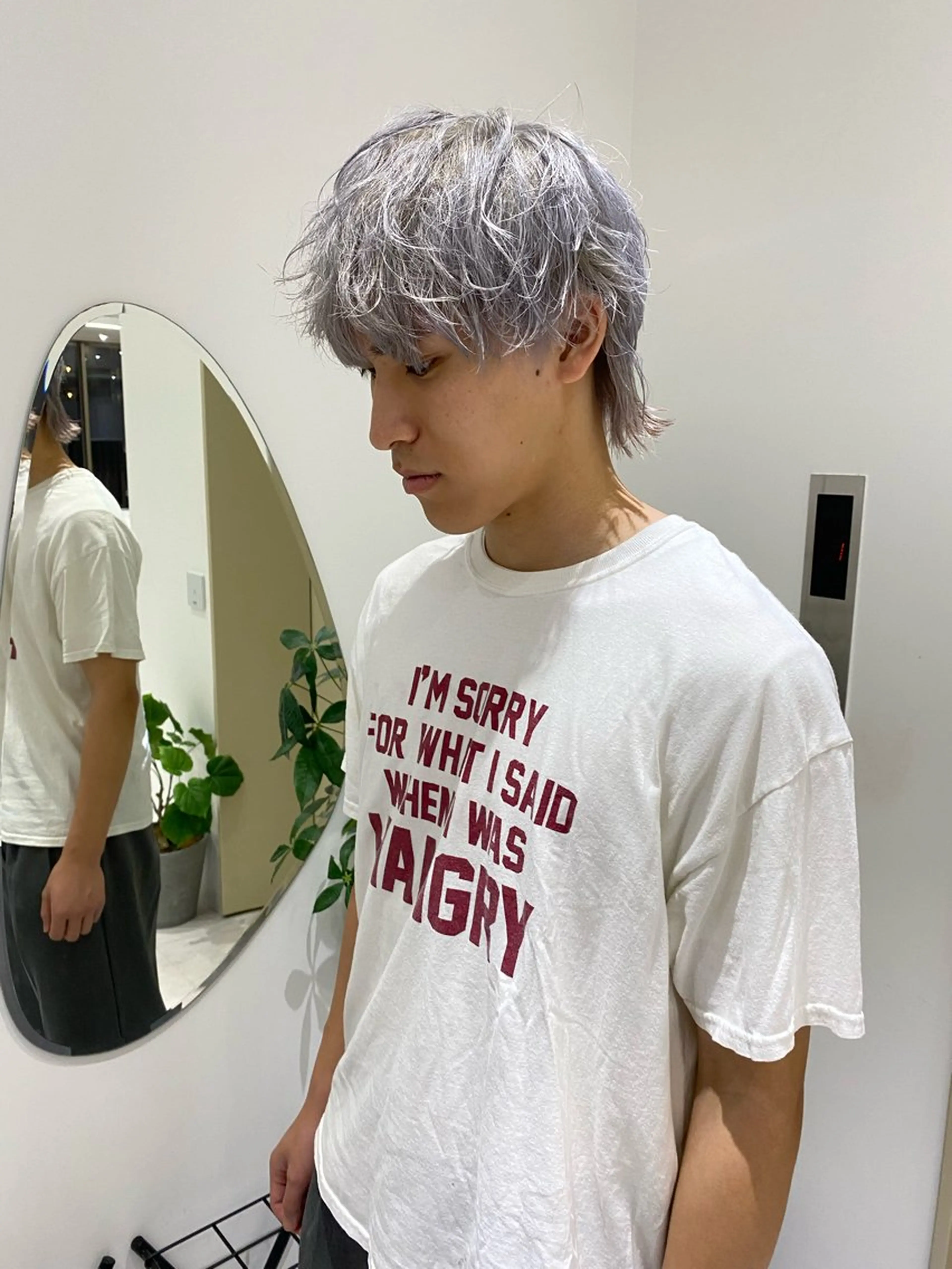 ショート カラー トリートメント men'ssalon Zina天神所属・✨髪質改善/顔周りカ ット/縮毛矯正✨三隅のヘアスタイル