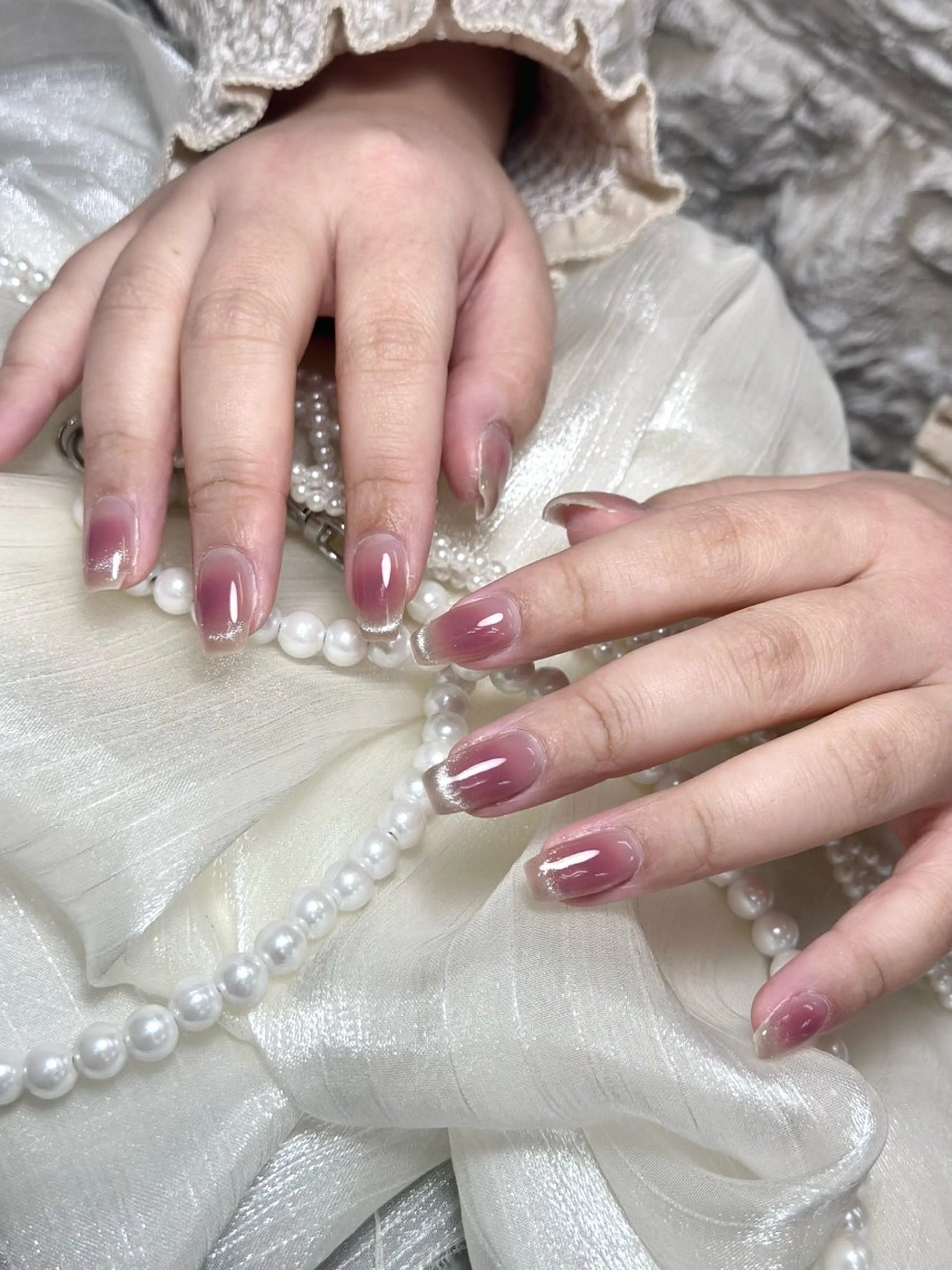 🦋NEW OPEN🦋初回オフ無料✨チークマグネットフレンチ + パーツ2個 ☆ 6980 【期間限定 】5980✨の写真