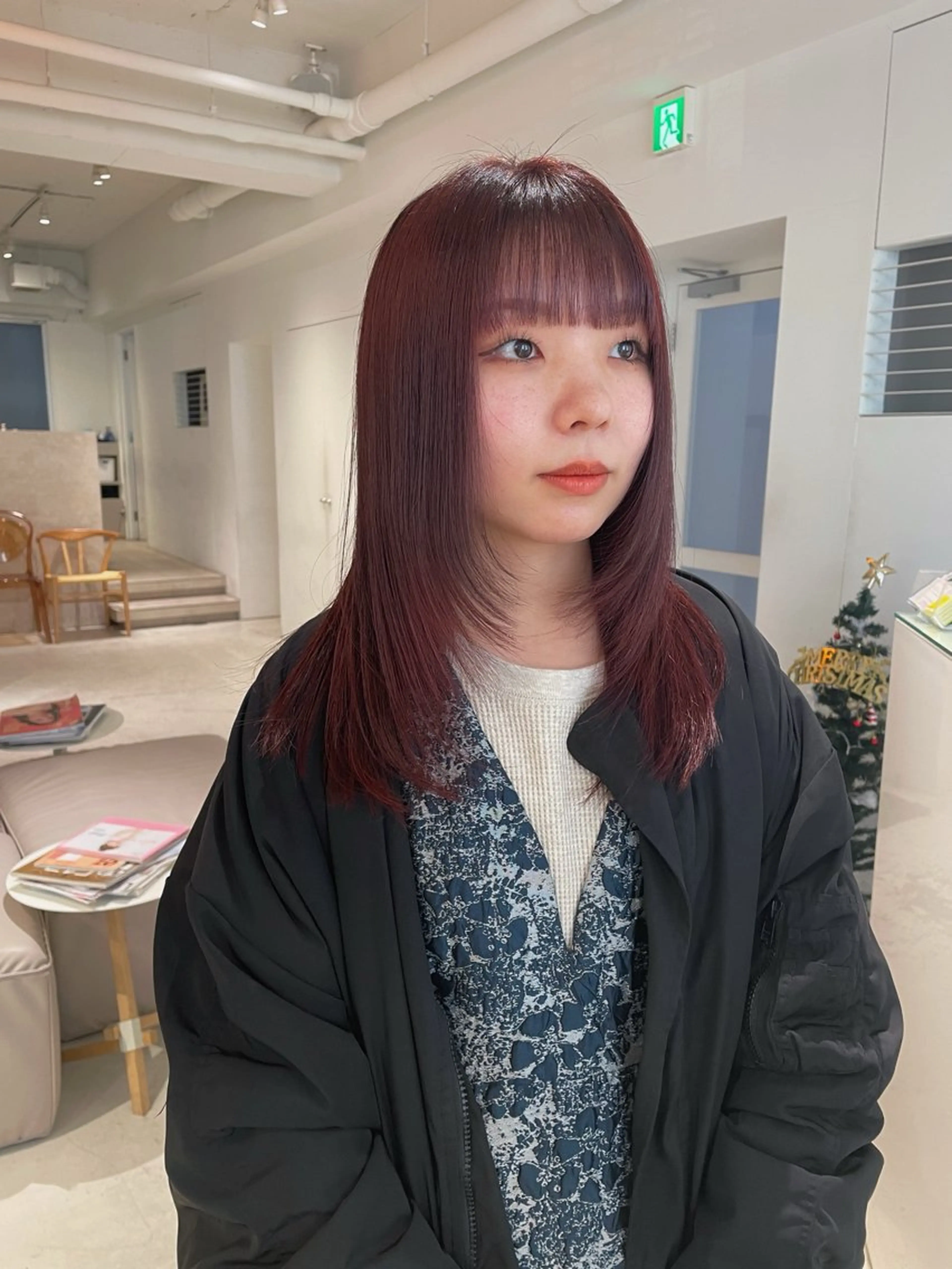 ミディアム カラー ヘアカラー ralme/sol 髙橋一哉のヘアスタイル