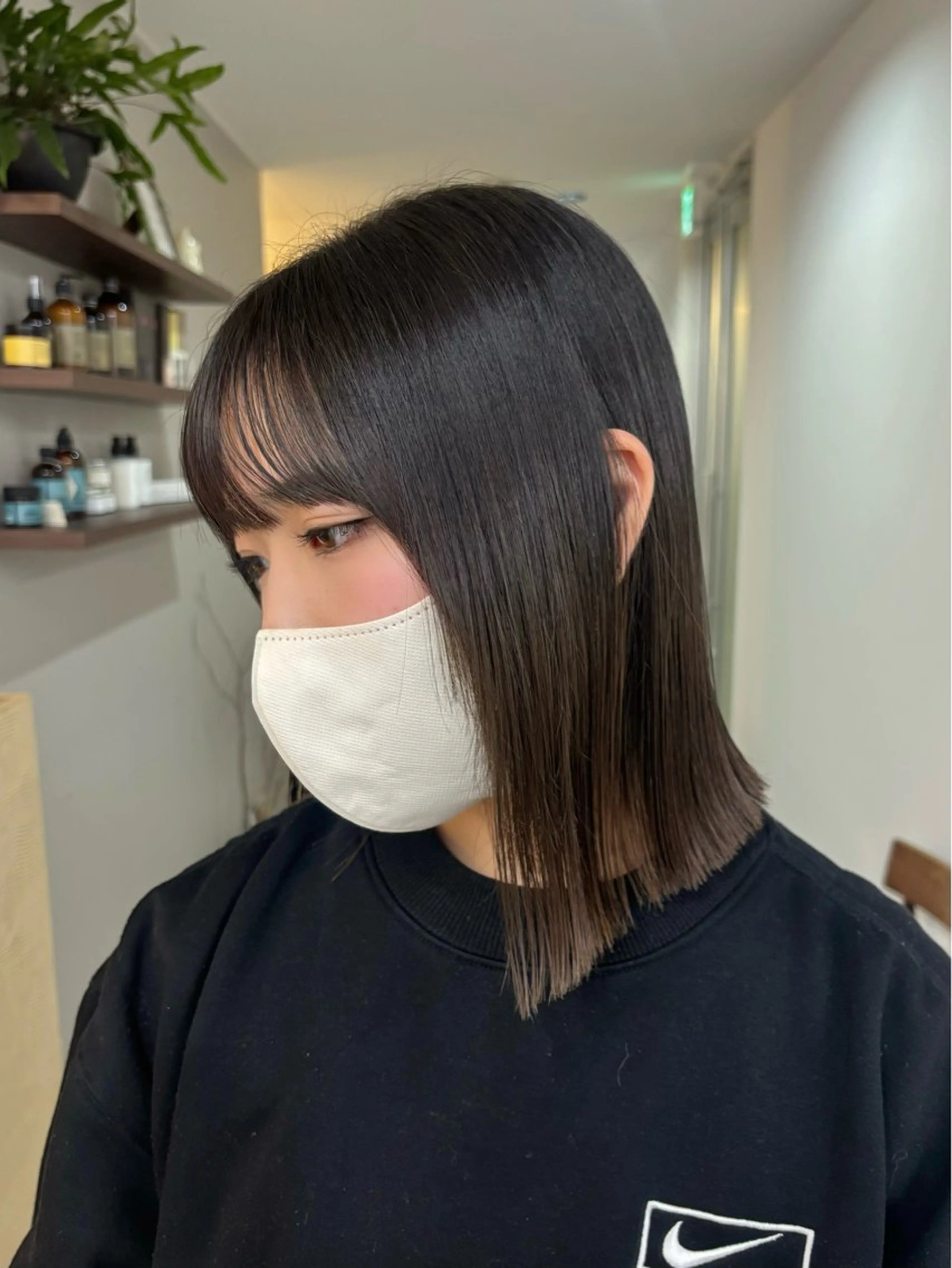 權軒 真尋のヘアスタイル