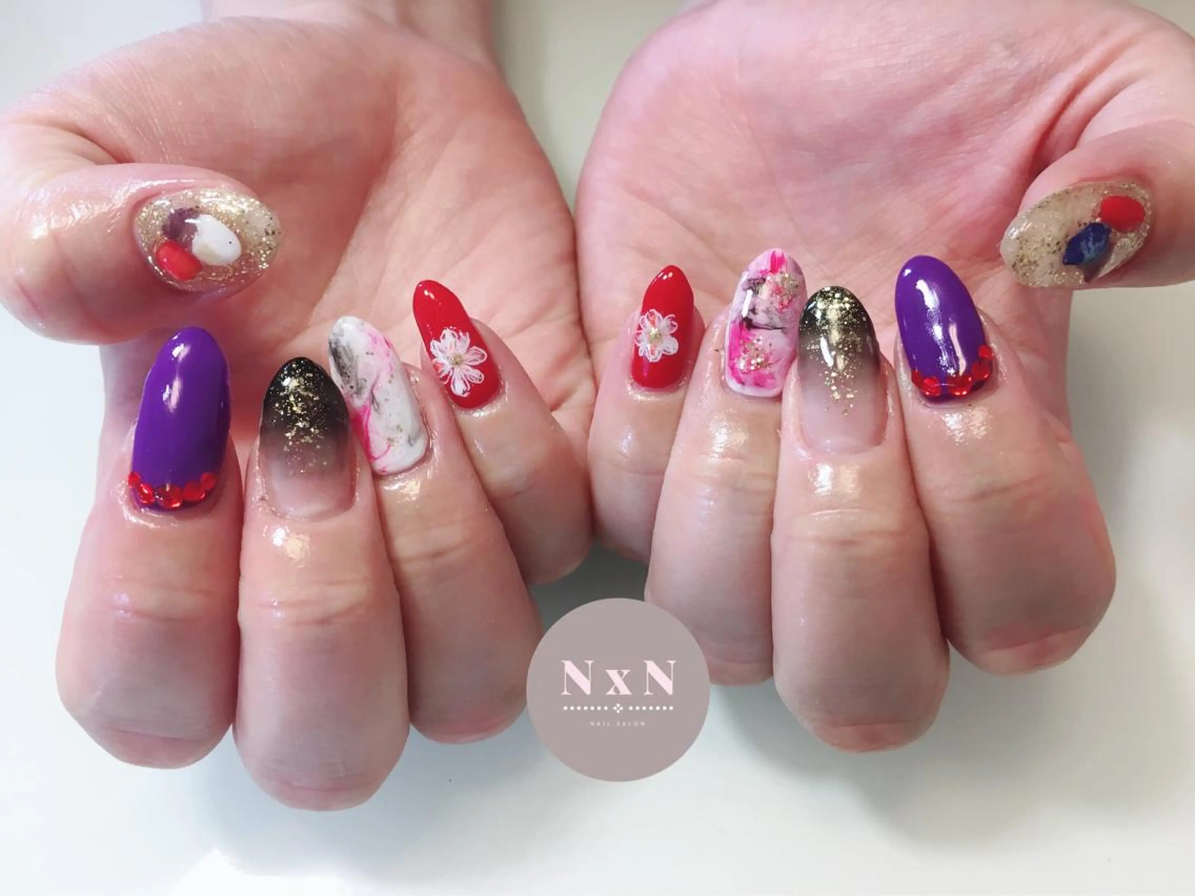 ネイル nail salon N×Nのネイルデザイン