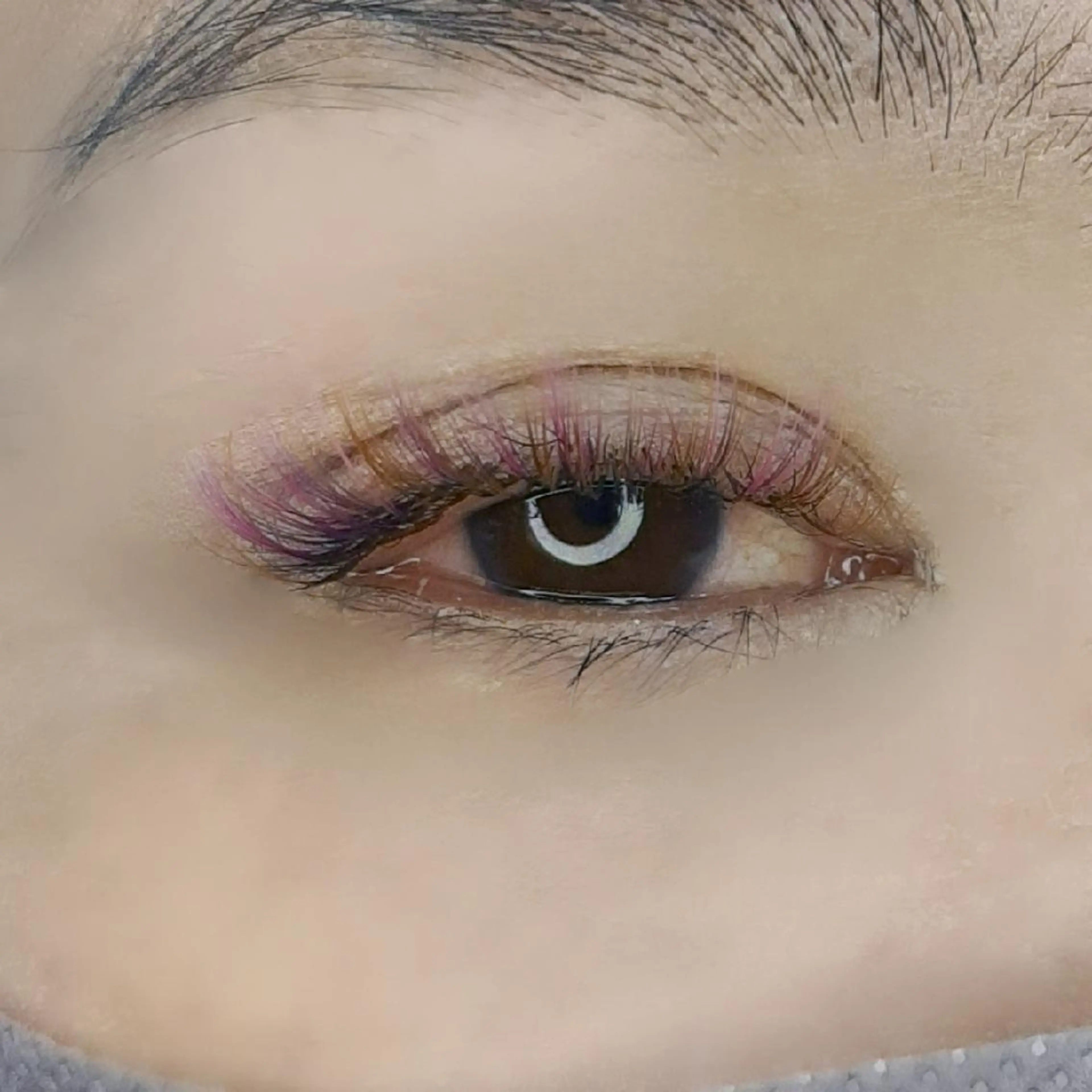 マツエク・マツパ カラーマツエク 平山 ゆりのマツエク・マツパデザイン