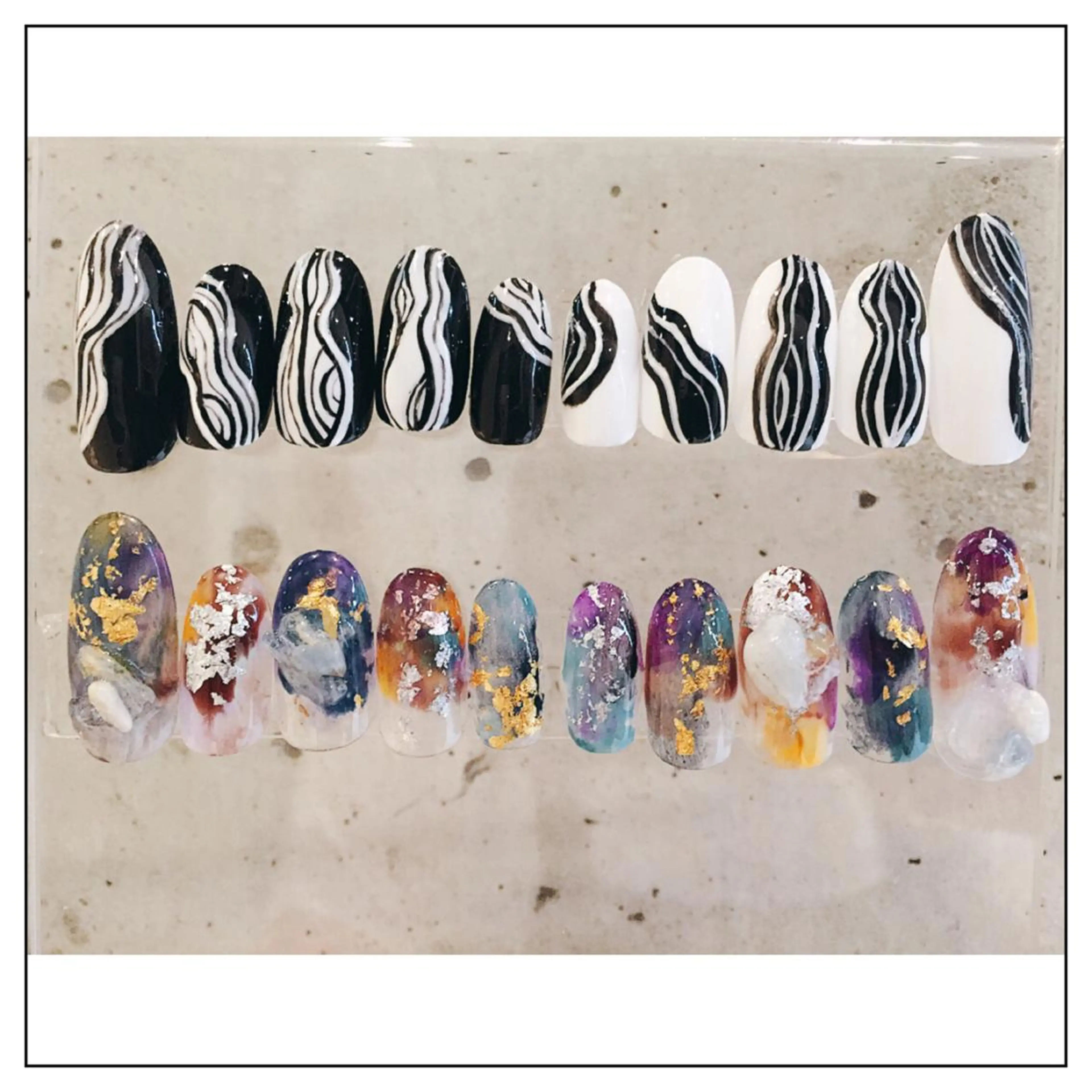 カラー マツエク・マツパ illum hicariのネイルデザイン