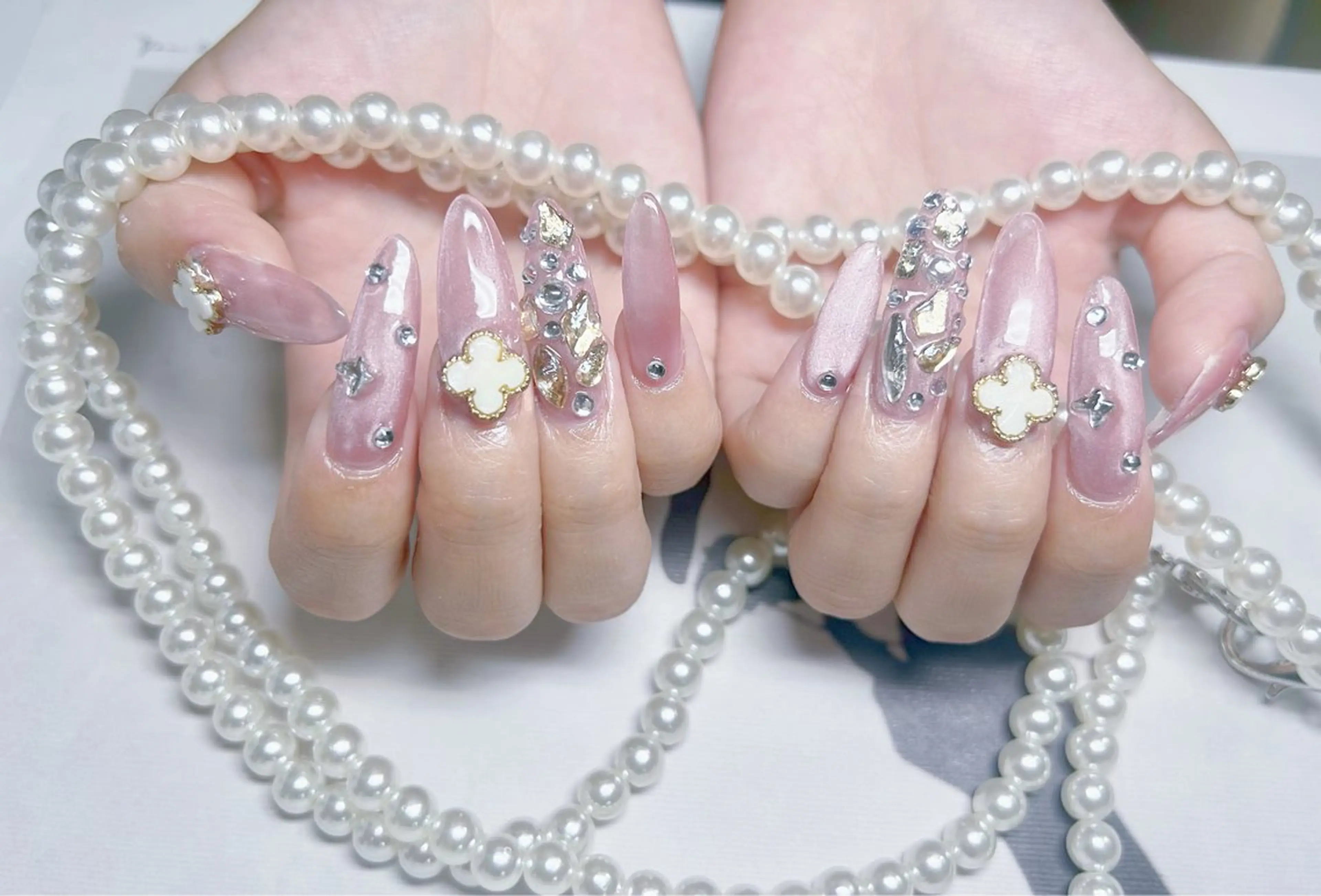 キッズ ネイル ハンドネイル コウ ヨウのネイルデザイン