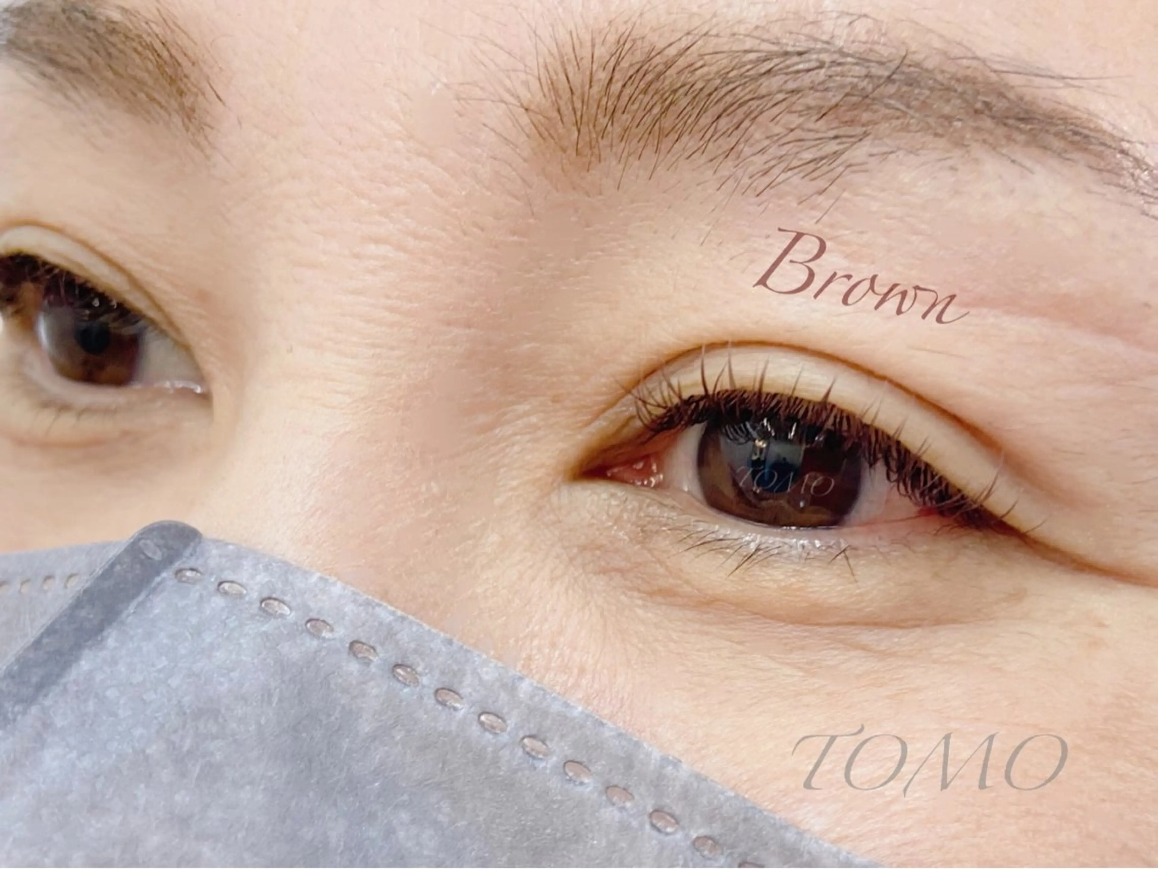 マツエク・マツパ カラーマツエク フラットラッシュ マツエク eneru by arto🌻TOMOのマツエク・マツパデザイン