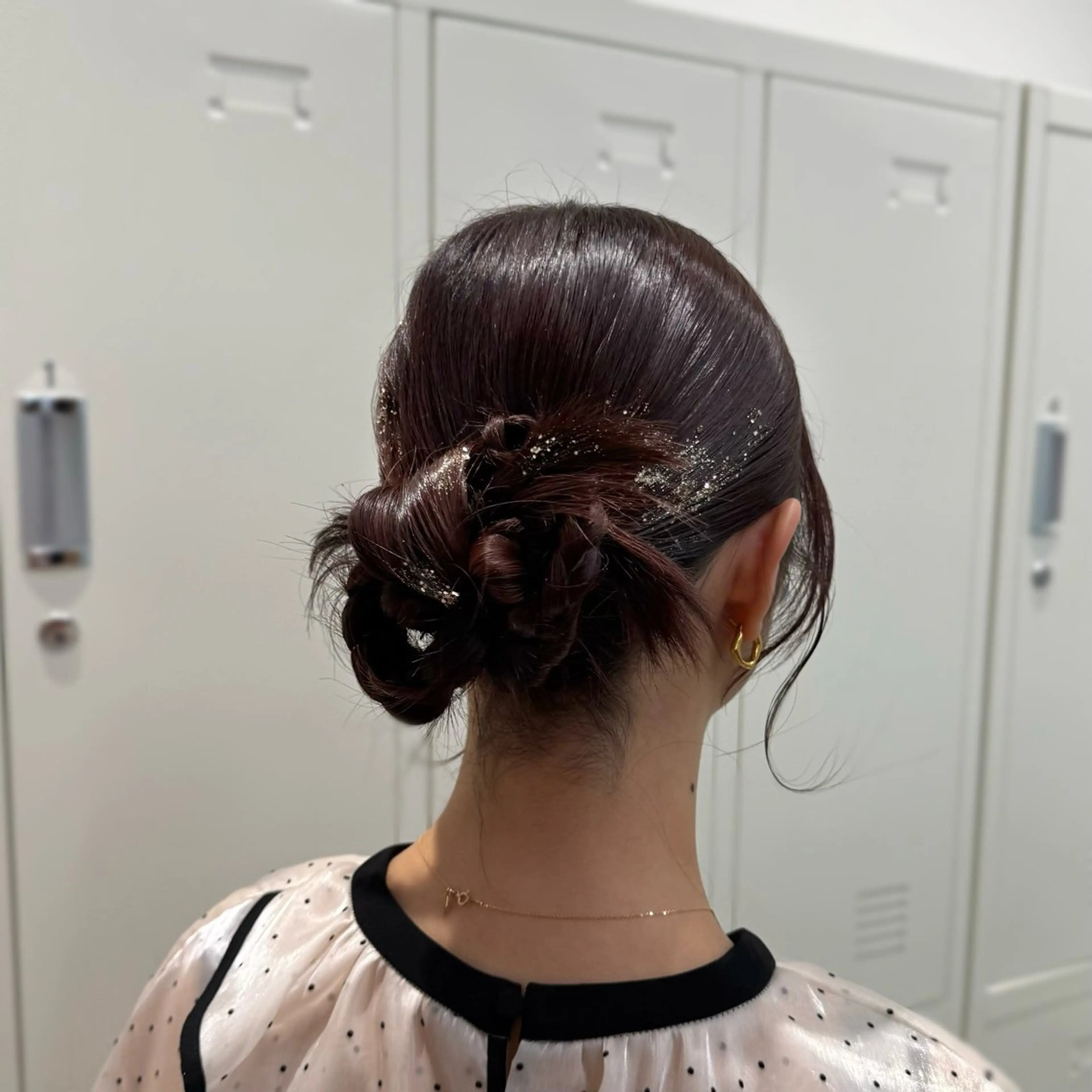 ミディアム ヘアアレンジ ヘアセット 縮毛矯正+モテカラー 🎀✨mihoのヘアスタイル