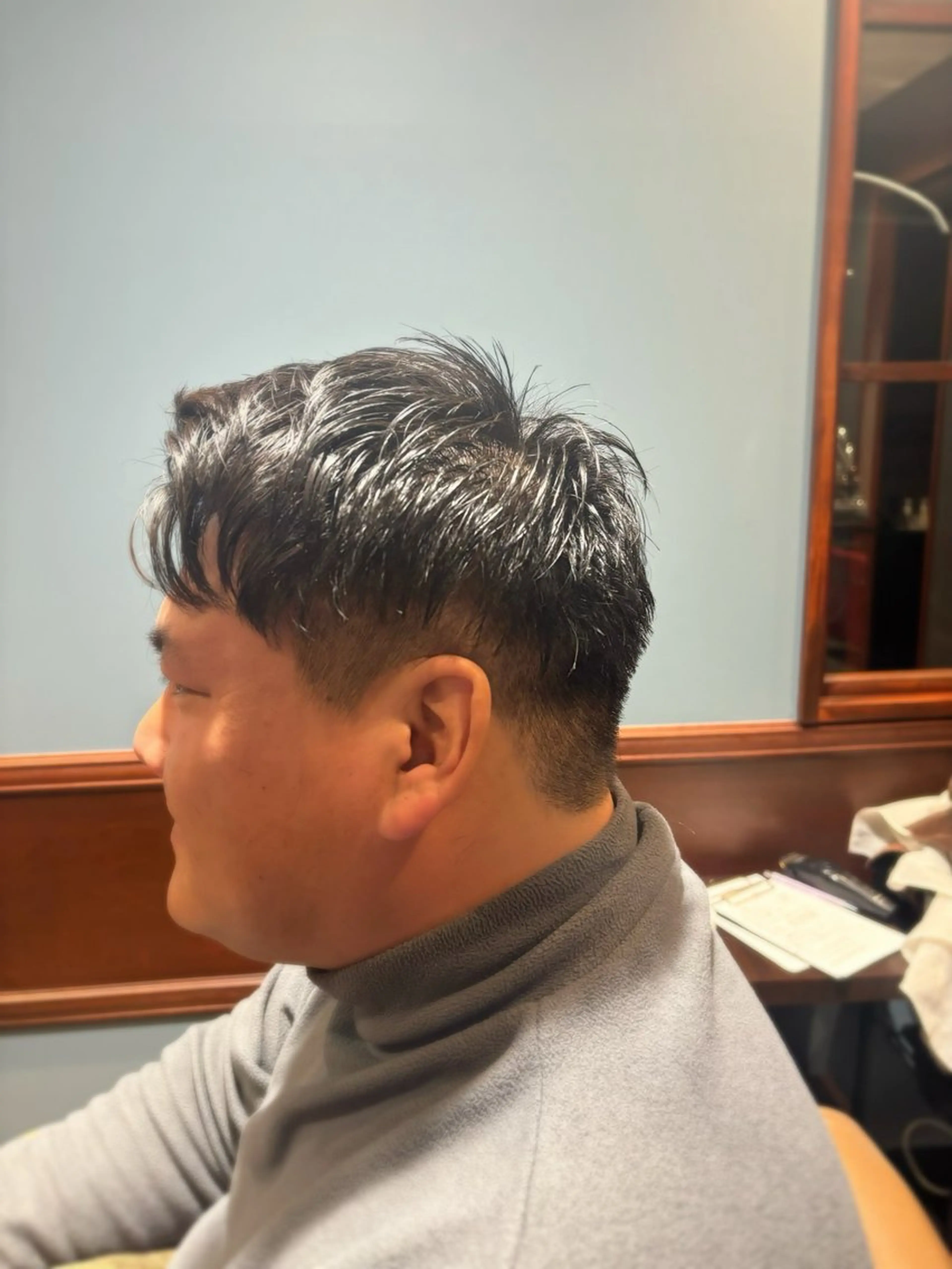 メンズ レイヤーカット/艶髪 /パーマaikoのヘアスタイル