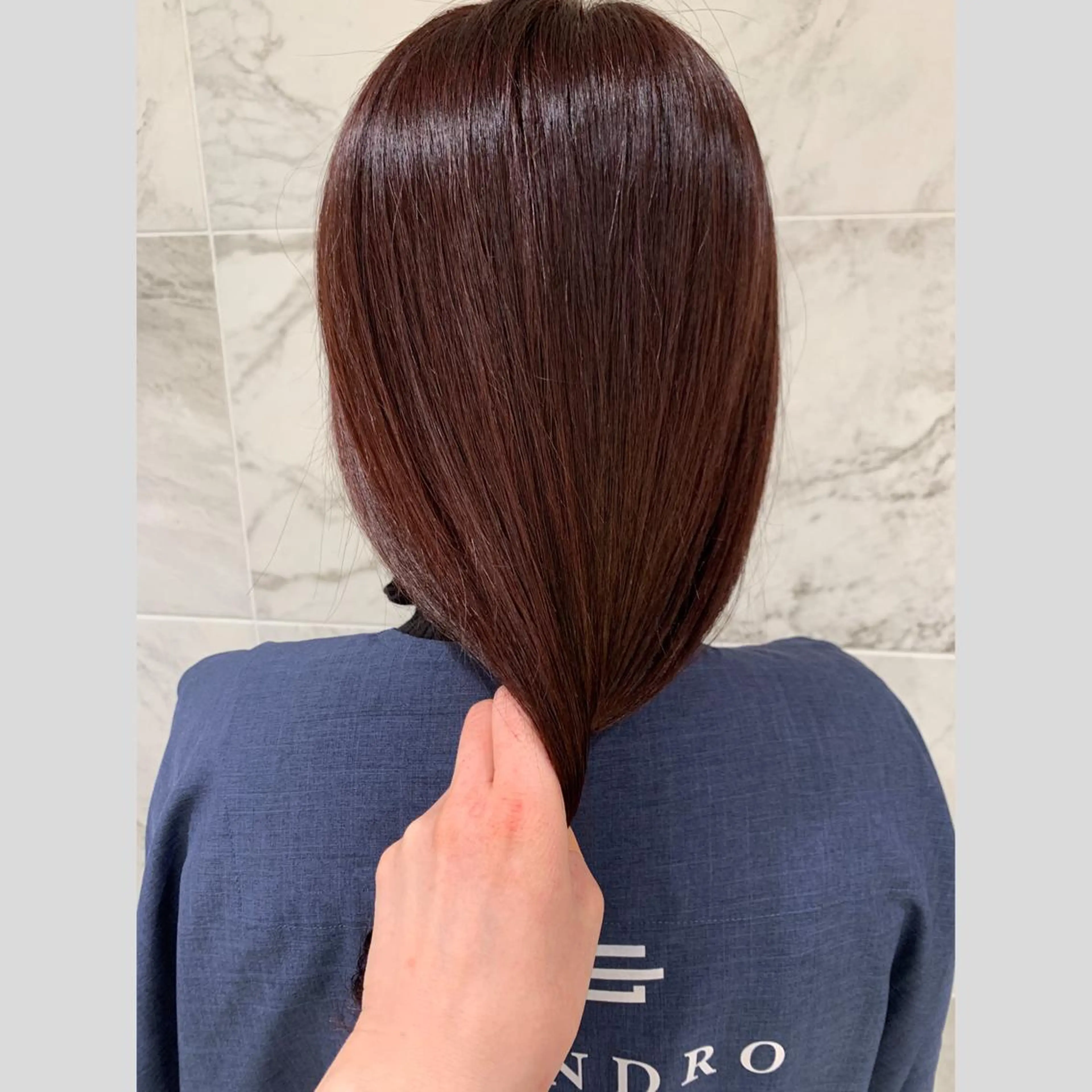 ロング カラー SANDRO所属・SANDRO eno☺︎のヘアスタイル