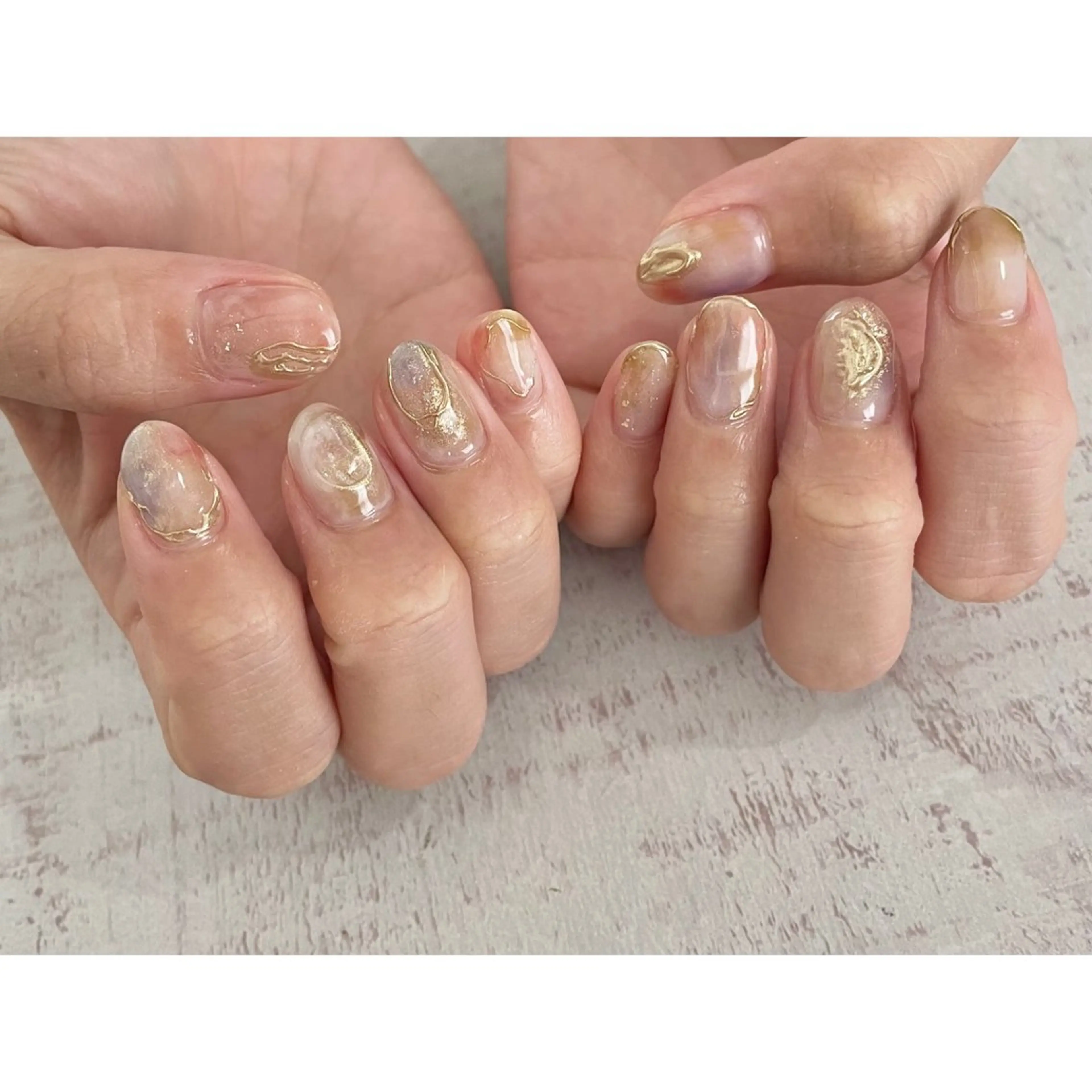 ネイル 𖡼 yumenoのネイルデザイン