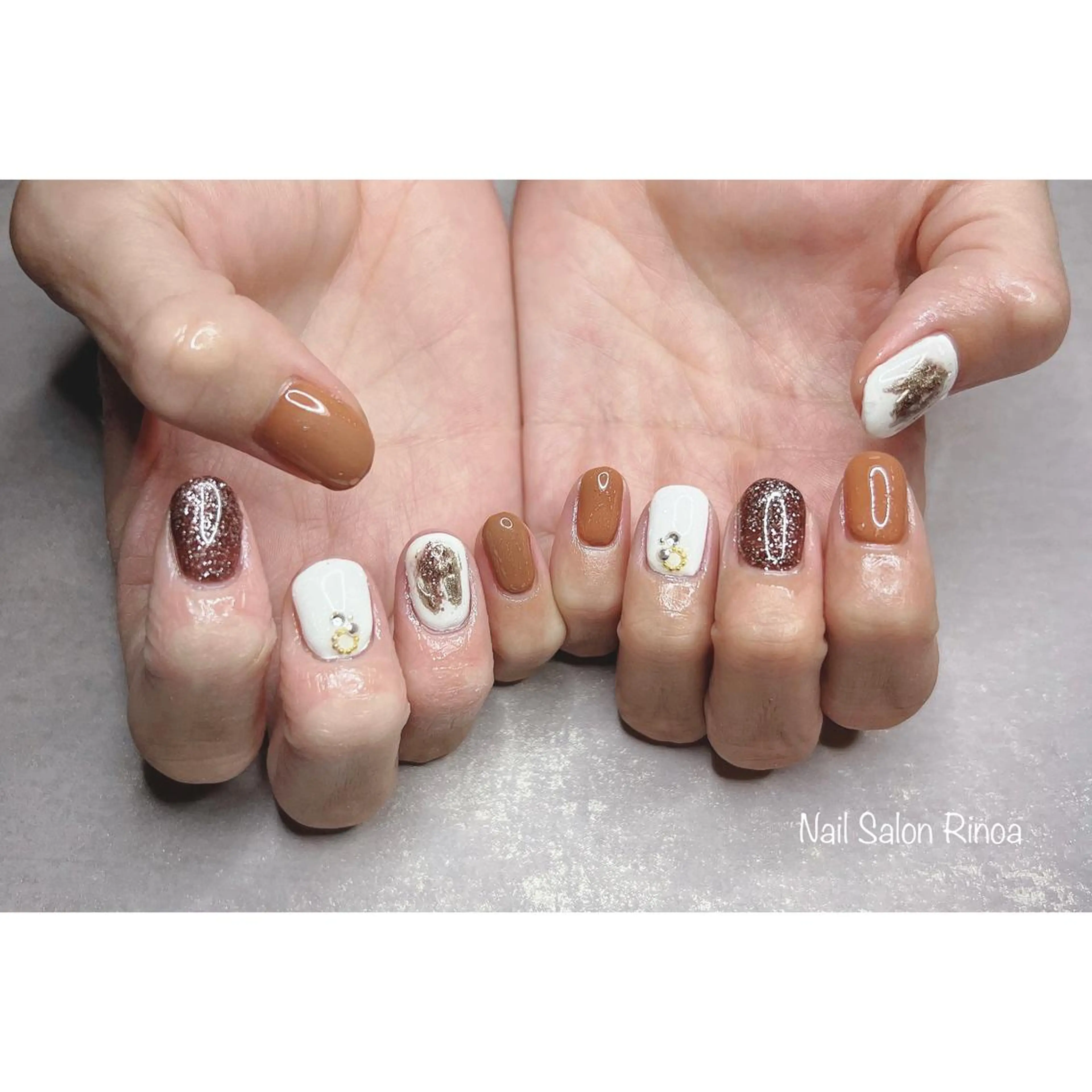 ネイル ハンドネイル フットネイル Nail Salon Rinoaのネイルデザイン