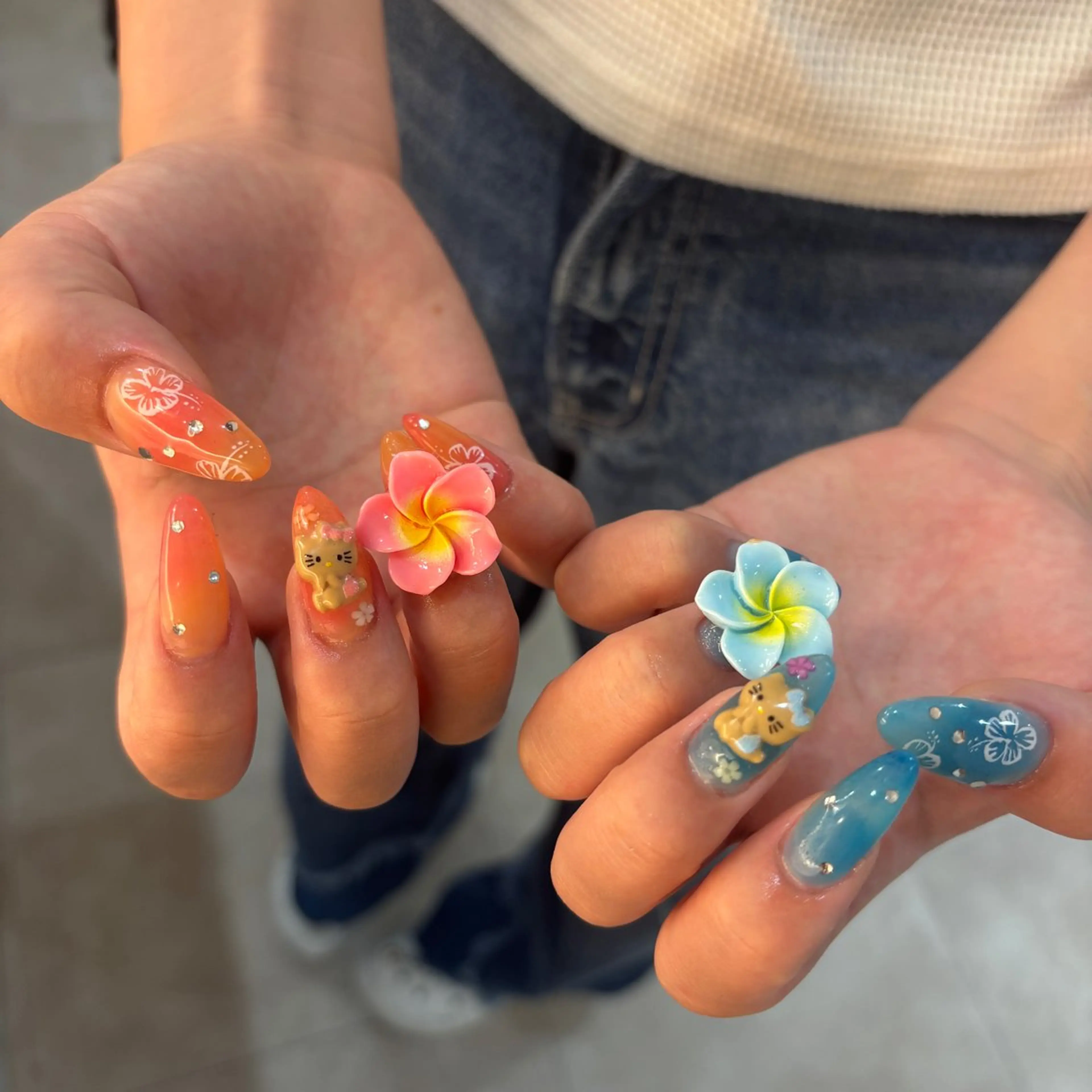 ネイル ハンドネイル フットネイル 栗田 ゆう子のネイルデザイン