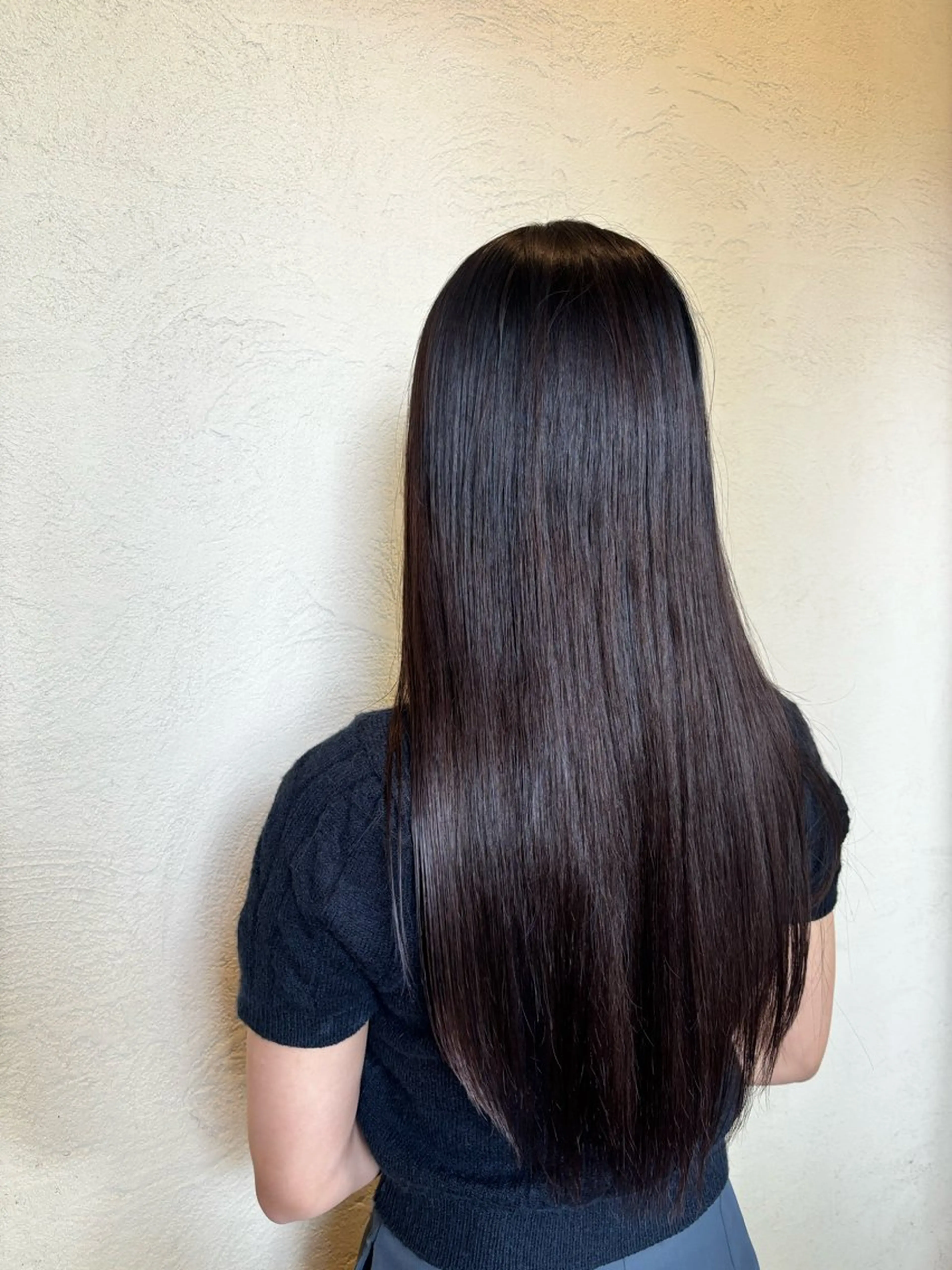 ロング ルプラボウ／艶カラー ／髪質改善／アサミのヘアスタイル