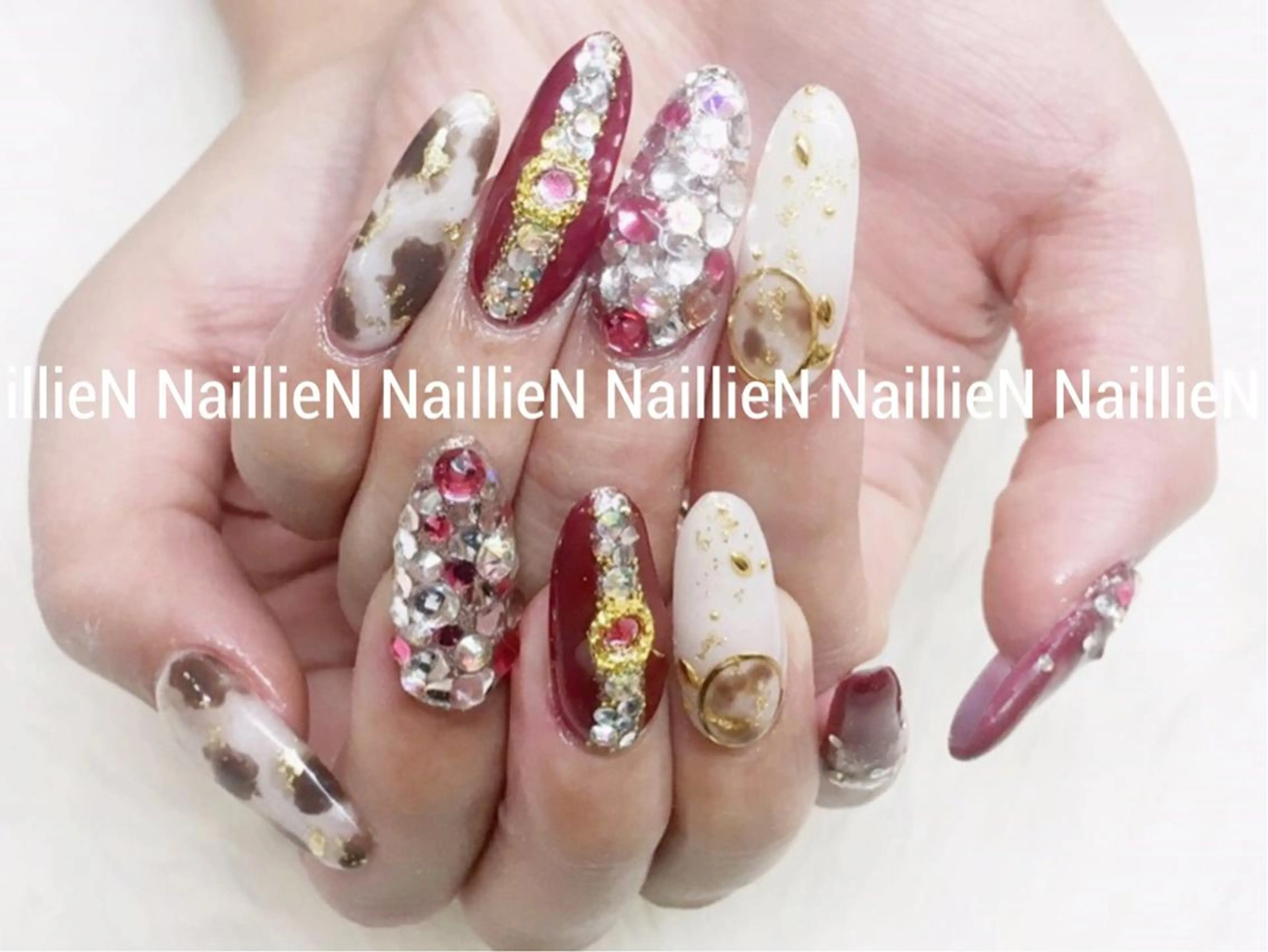 ネイル 持ち込み ハンドネイル Nail lieNのネイルデザイン