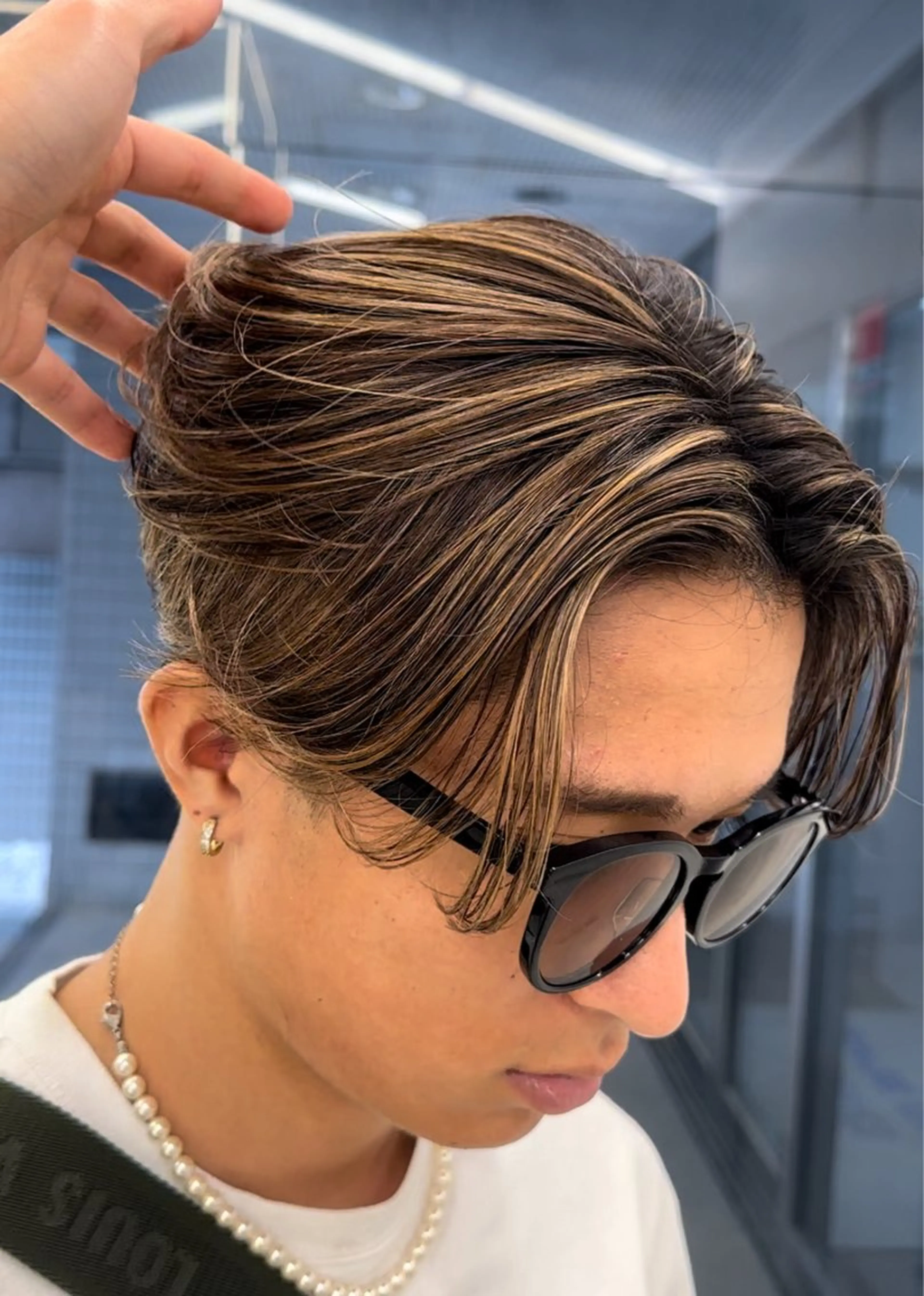 ショート カラー メンズ 森龍馬 メンズ専門美容師のヘアスタイル