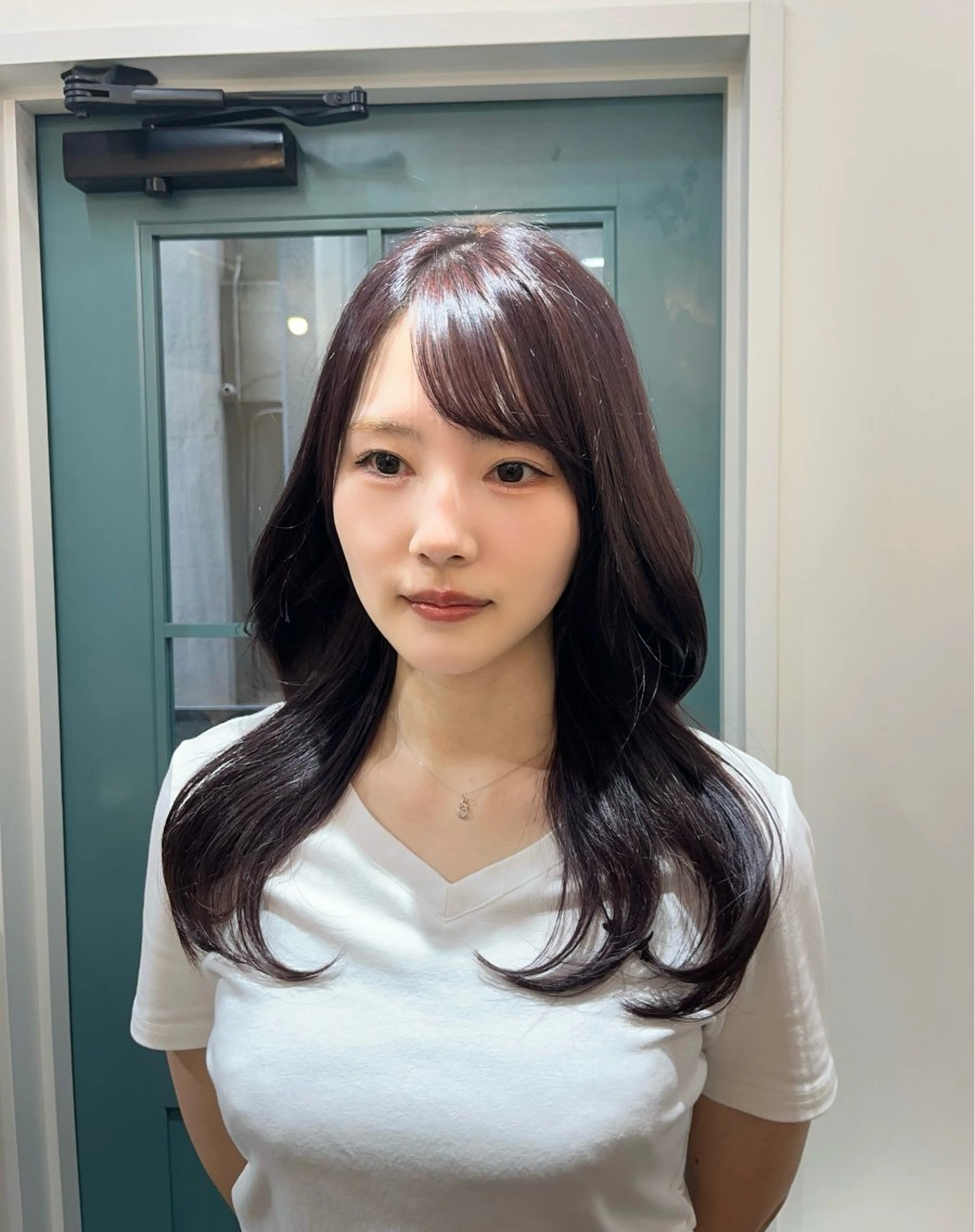 セミロング カラー カット ヘアカラー 【혁명】さら/사라: Korean🍀のヘアスタイル