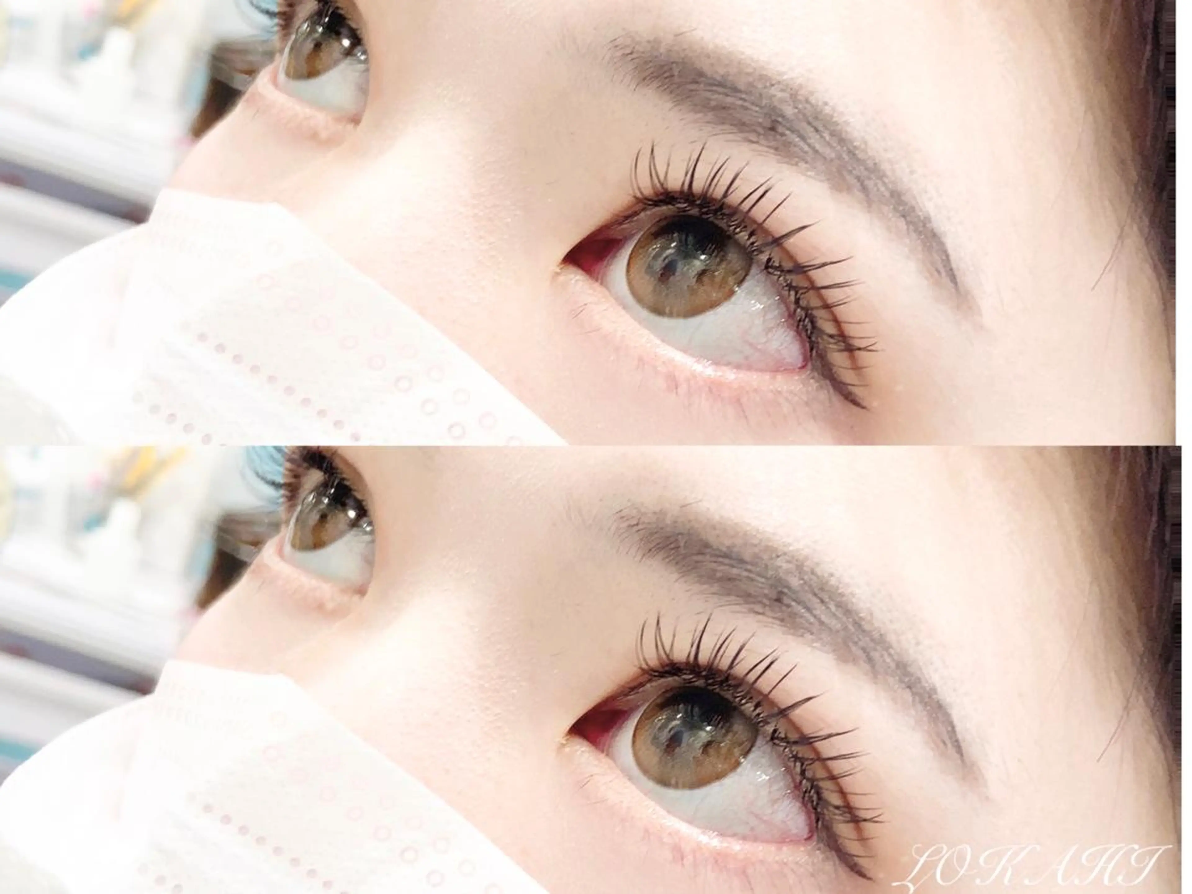 マツエク・マツパ フラットラッシュ Manuel🤎 平井のマツエク・マツパデザイン