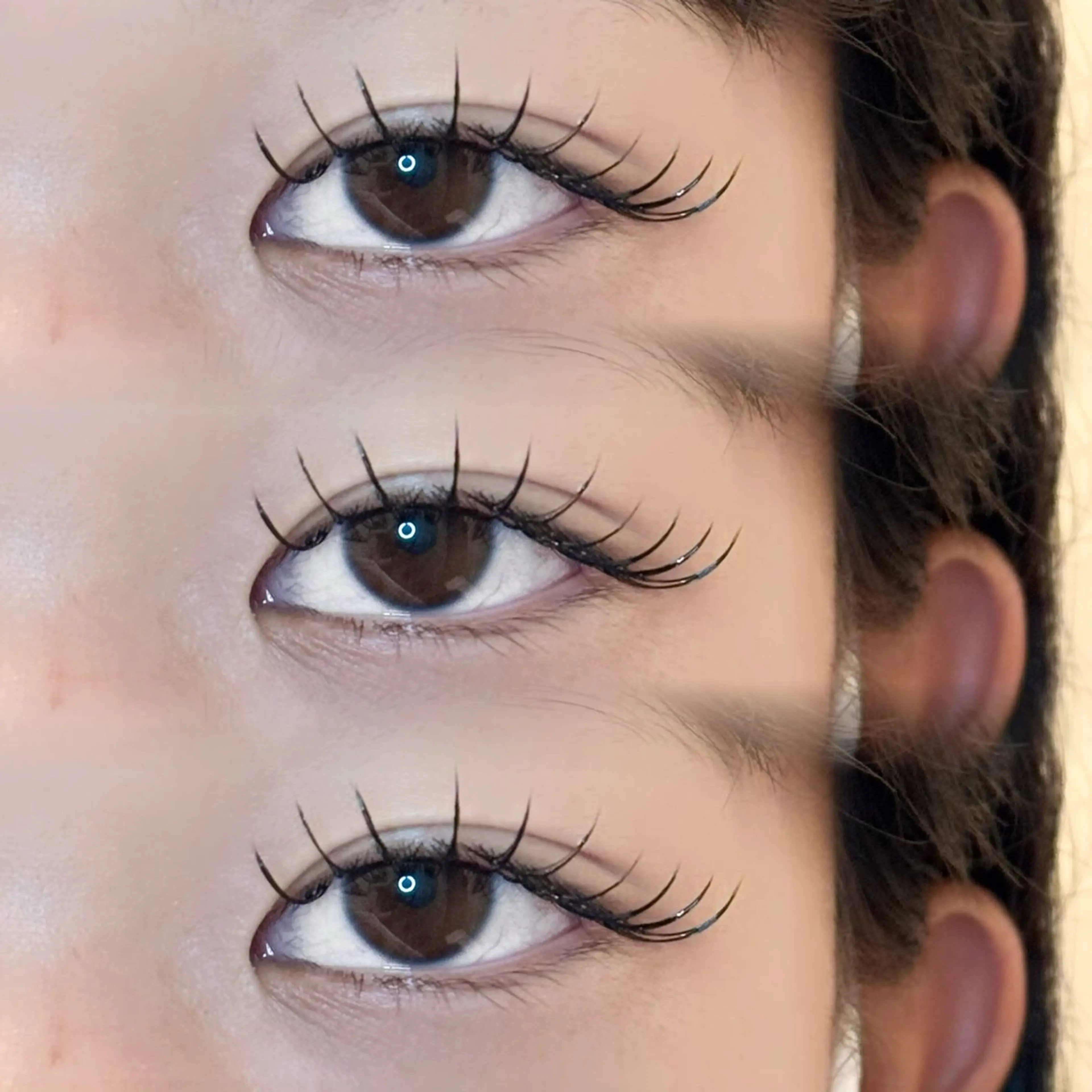 マツエク・マツパ 束感まつ毛 フラットラッシュ パリジェンヌラッシュリフト まつげパーマ セーブル ひかる/アイブロウ/ マツエク/まつパ🎀のマツエク・マツパデザイン