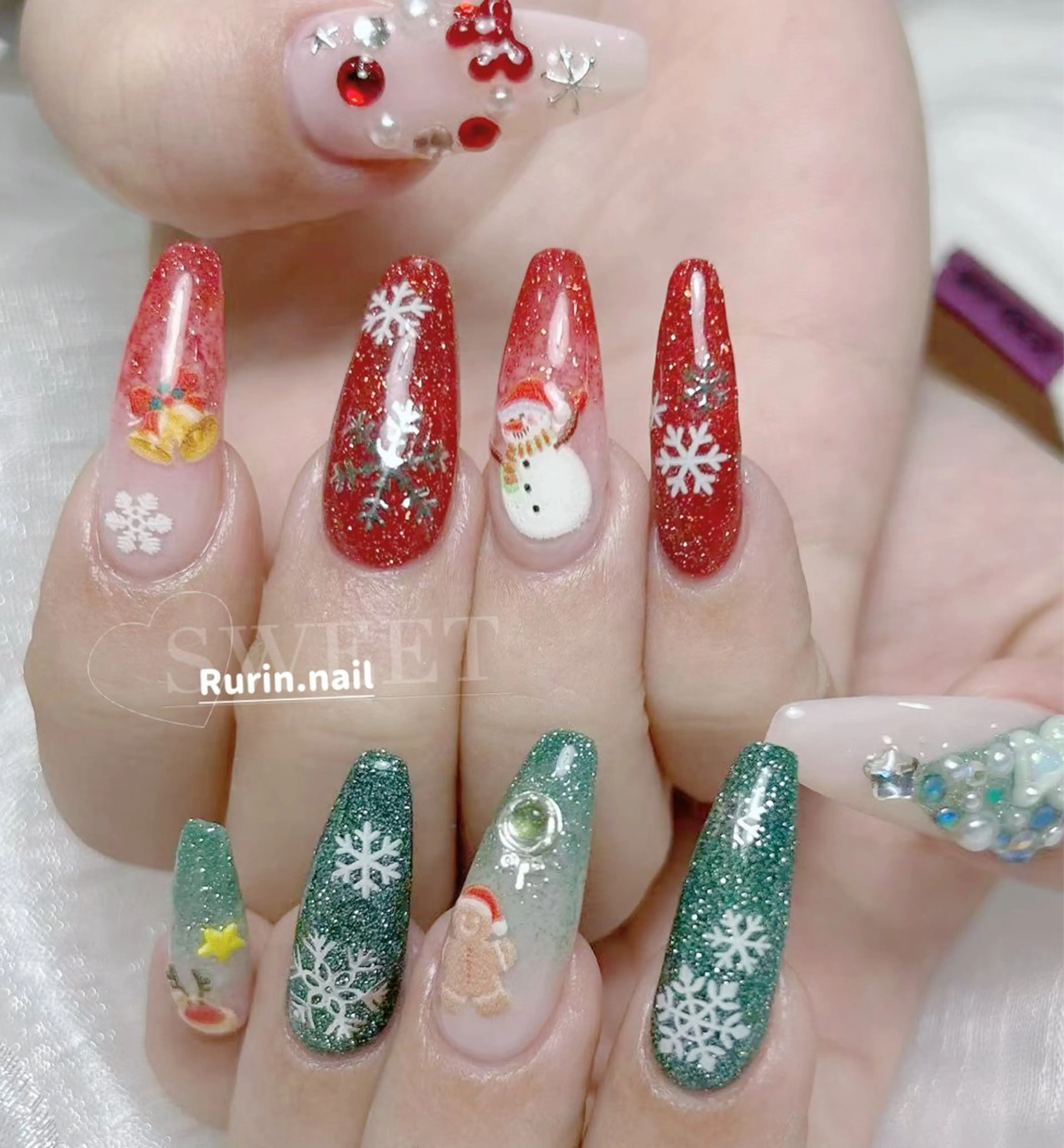 ネイル ハンドネイル ルリン サロン💅のネイルデザイン