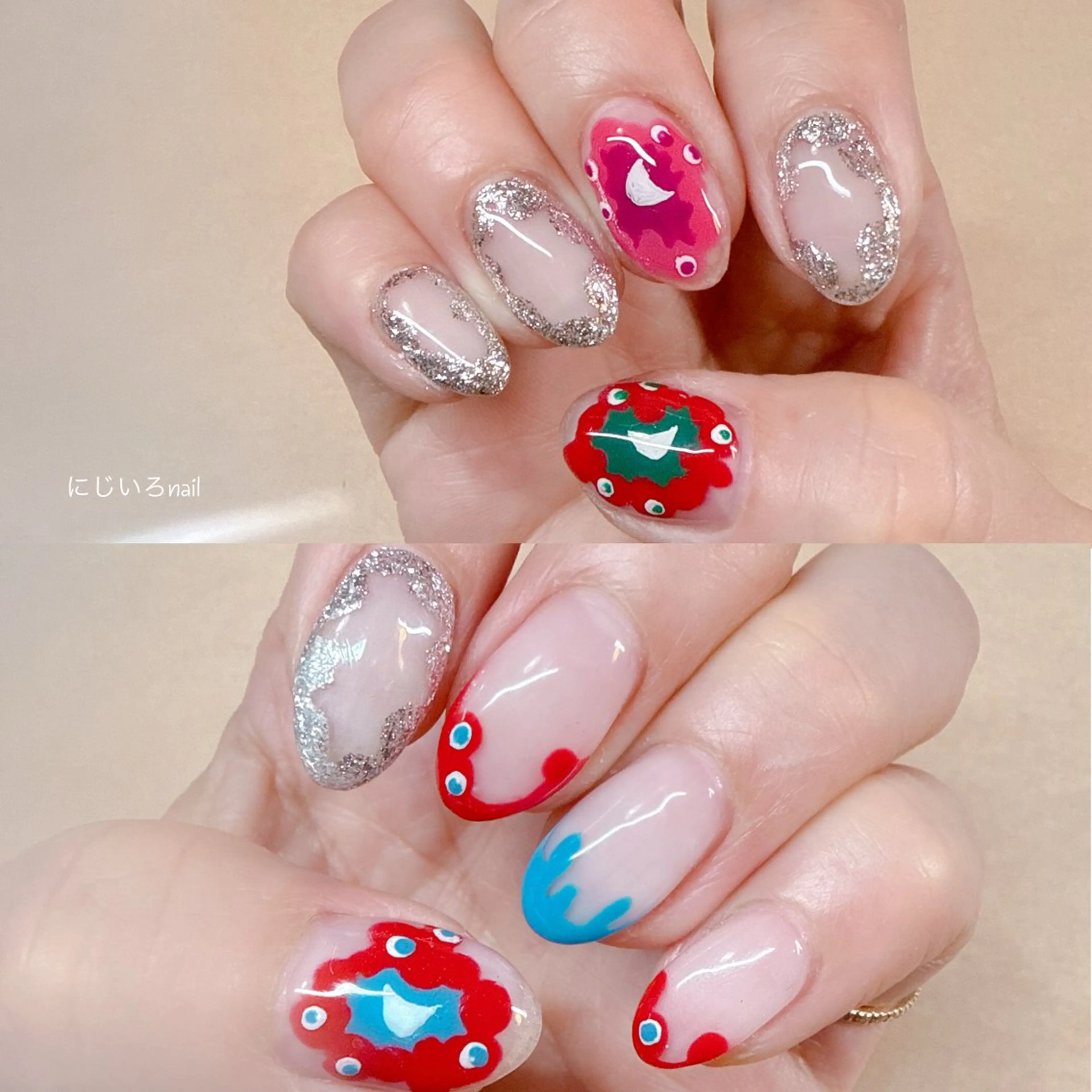 ネイル にじいろ nailのネイルデザイン