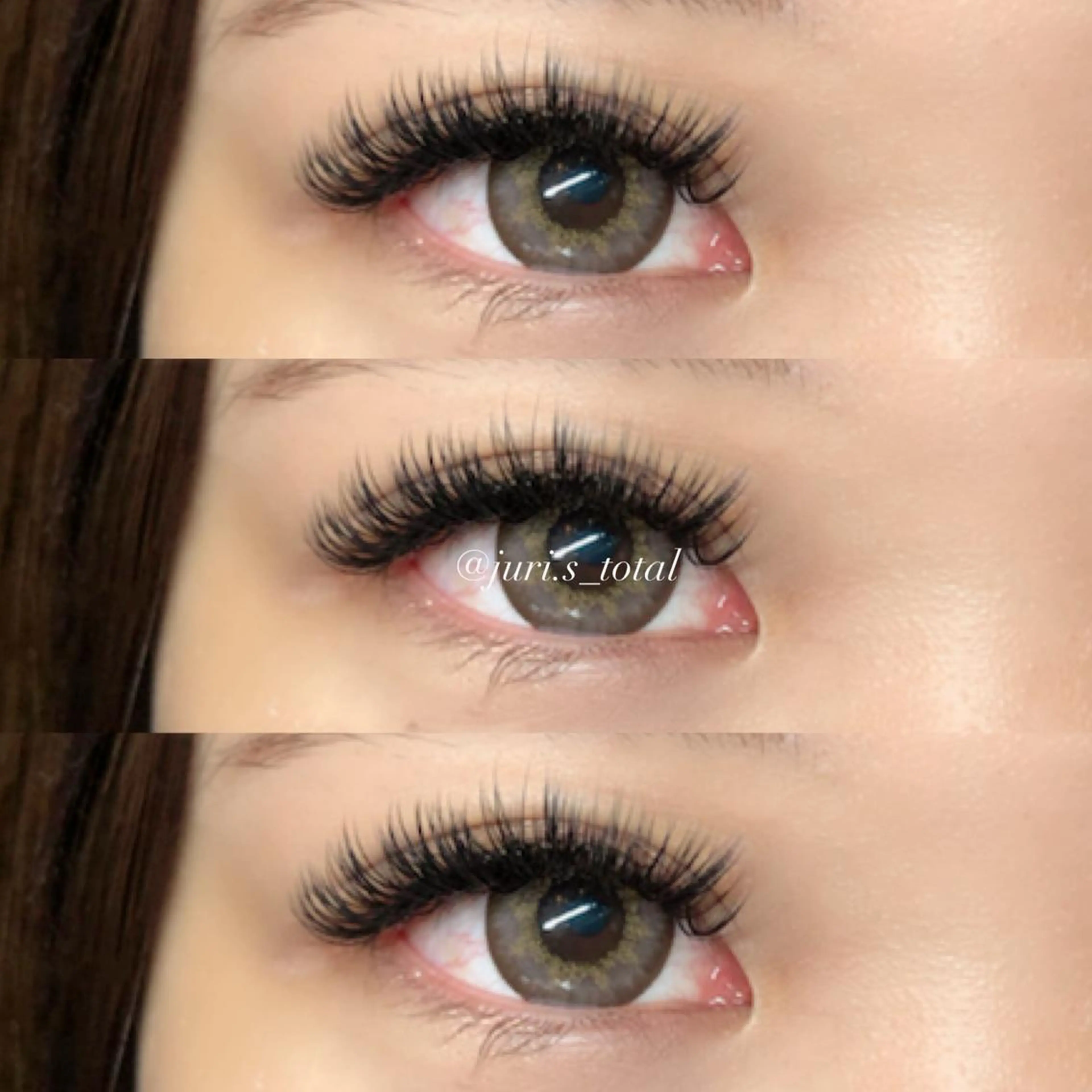 マツエク・マツパ カラーマツエク フラットラッシュ セーブル ボリュームラッシュ NEO Beauty Salon所属・𝐍𝐄𝐎 𝐉𝐔𝐑𝐈のネイルデザイン