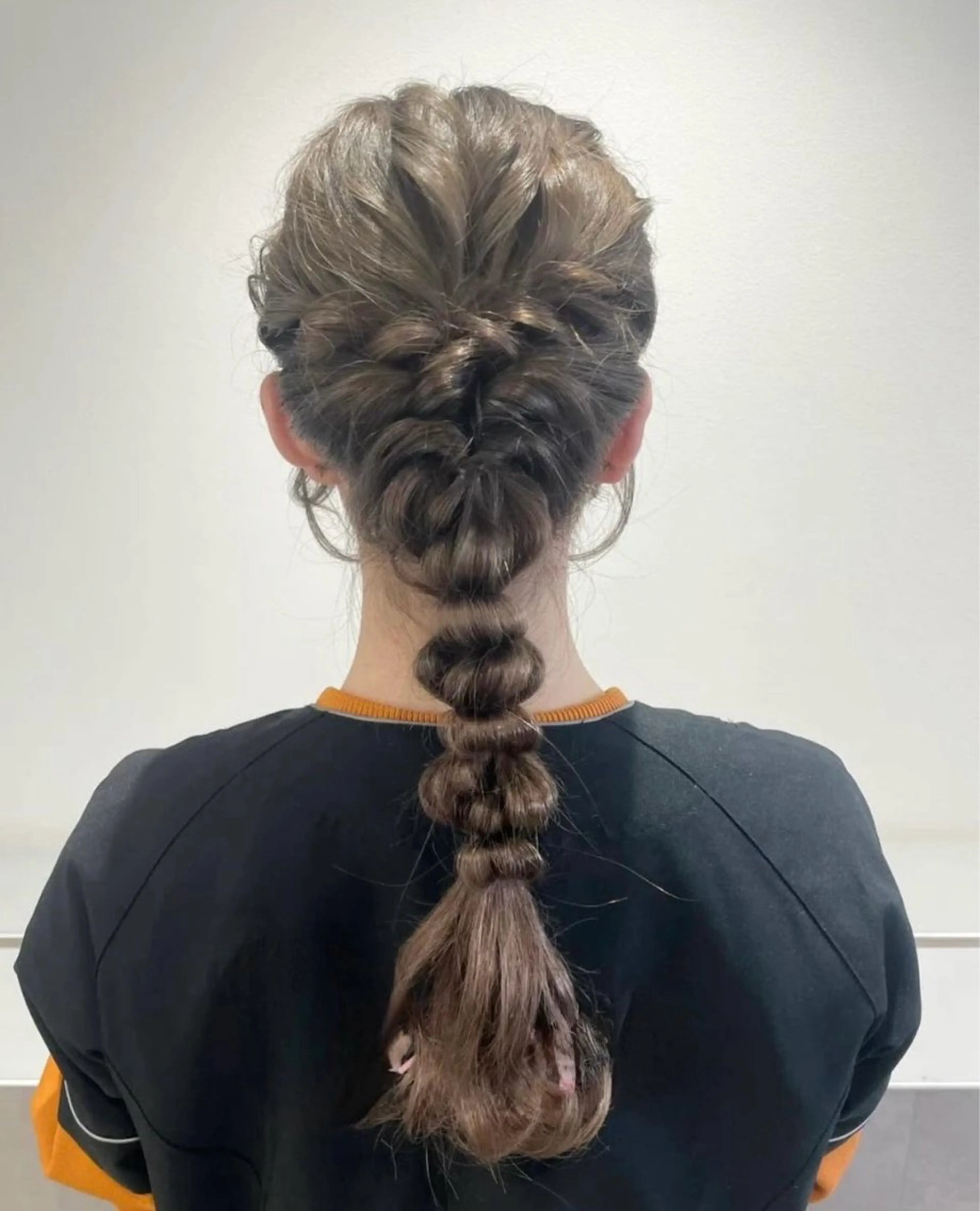 ロング ヘアアレンジ ヘアセット BeBe /スタイリストのヘアスタイル