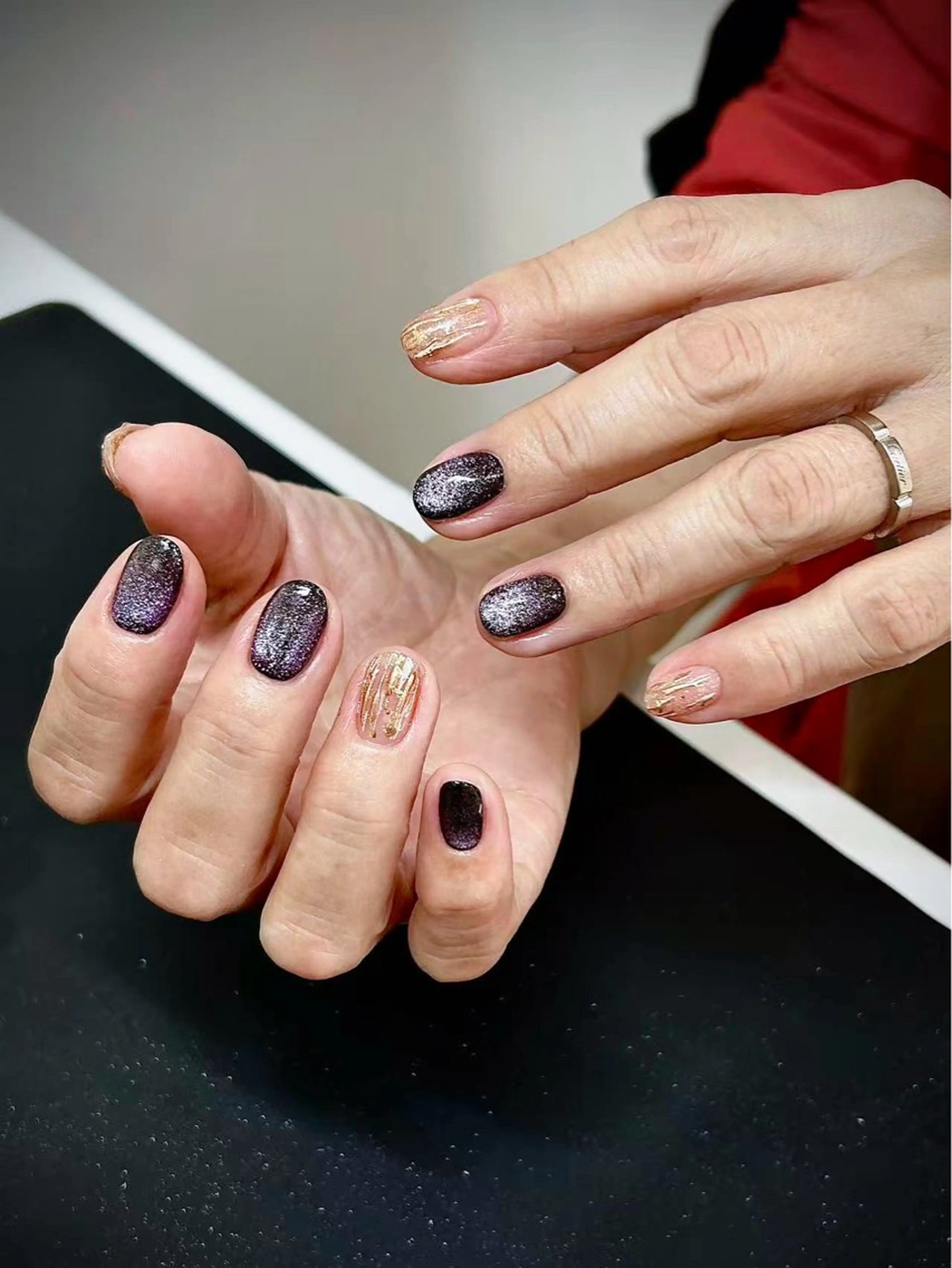 ネイル スカルプネイル シンプルネイル Lunailsalon所属・Lu nailsalonのネイルデザイン