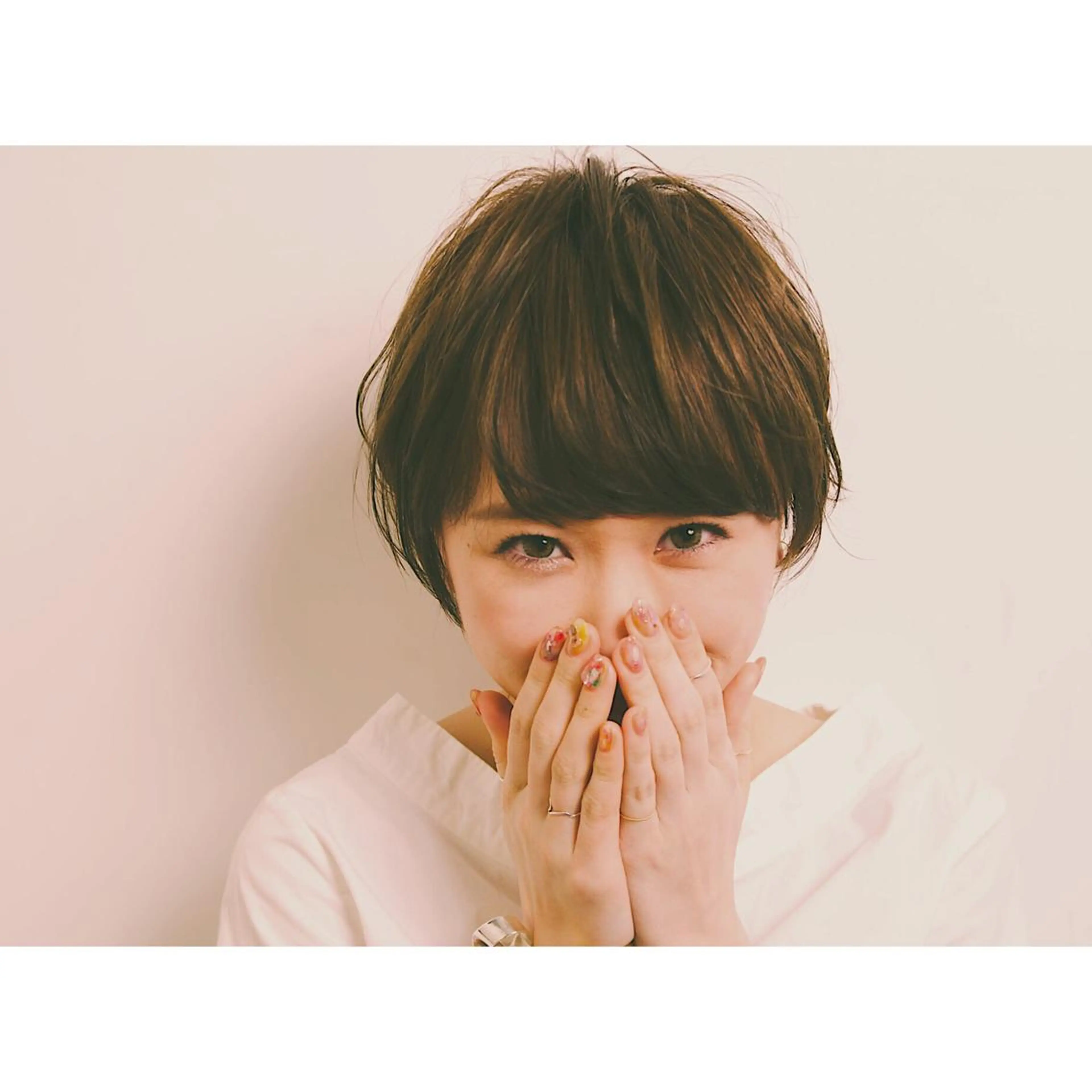 ショート カラー 日々所属・谷 大地のヘアスタイル