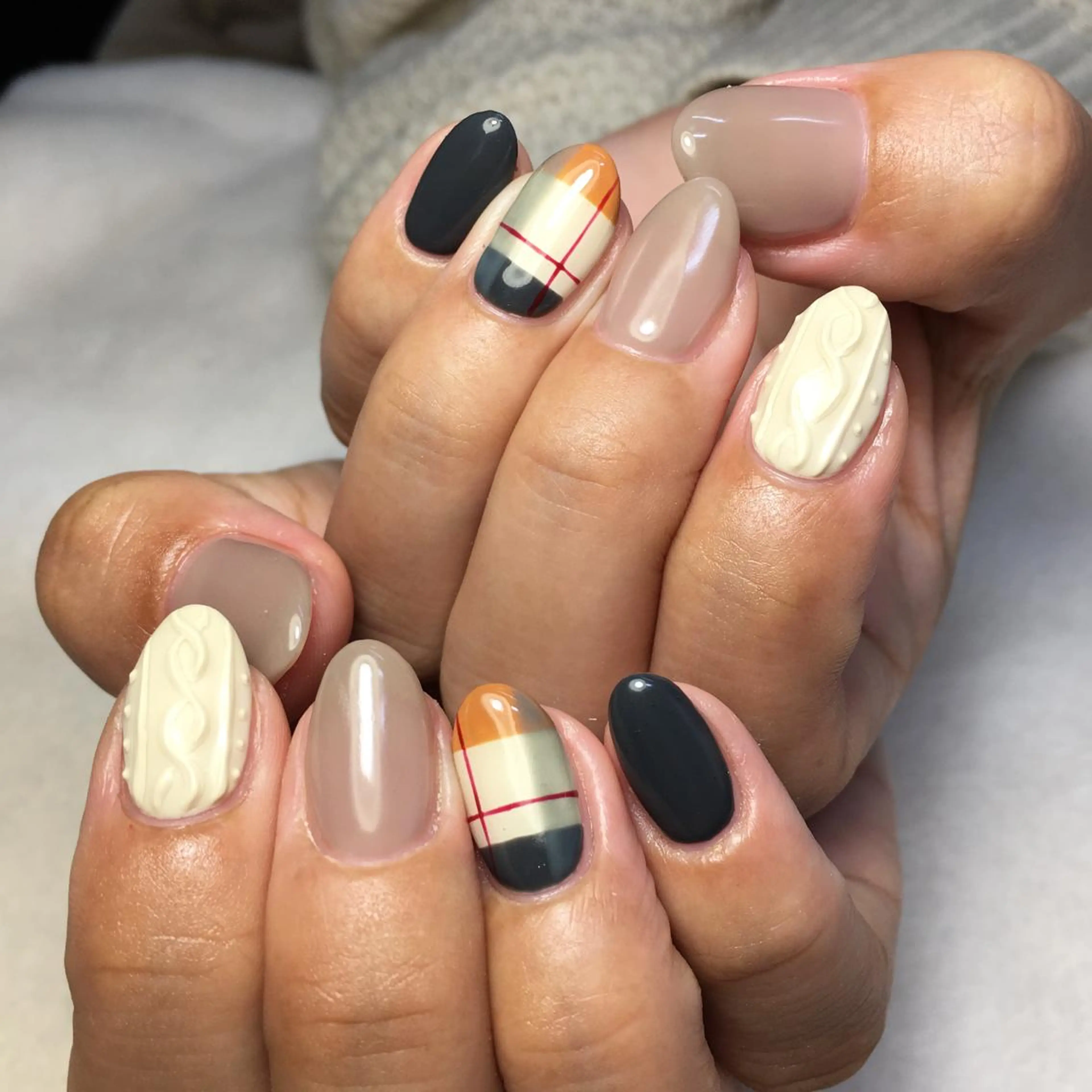 ネイル ハンドネイル kipinail 川﨑えりかのネイルデザイン