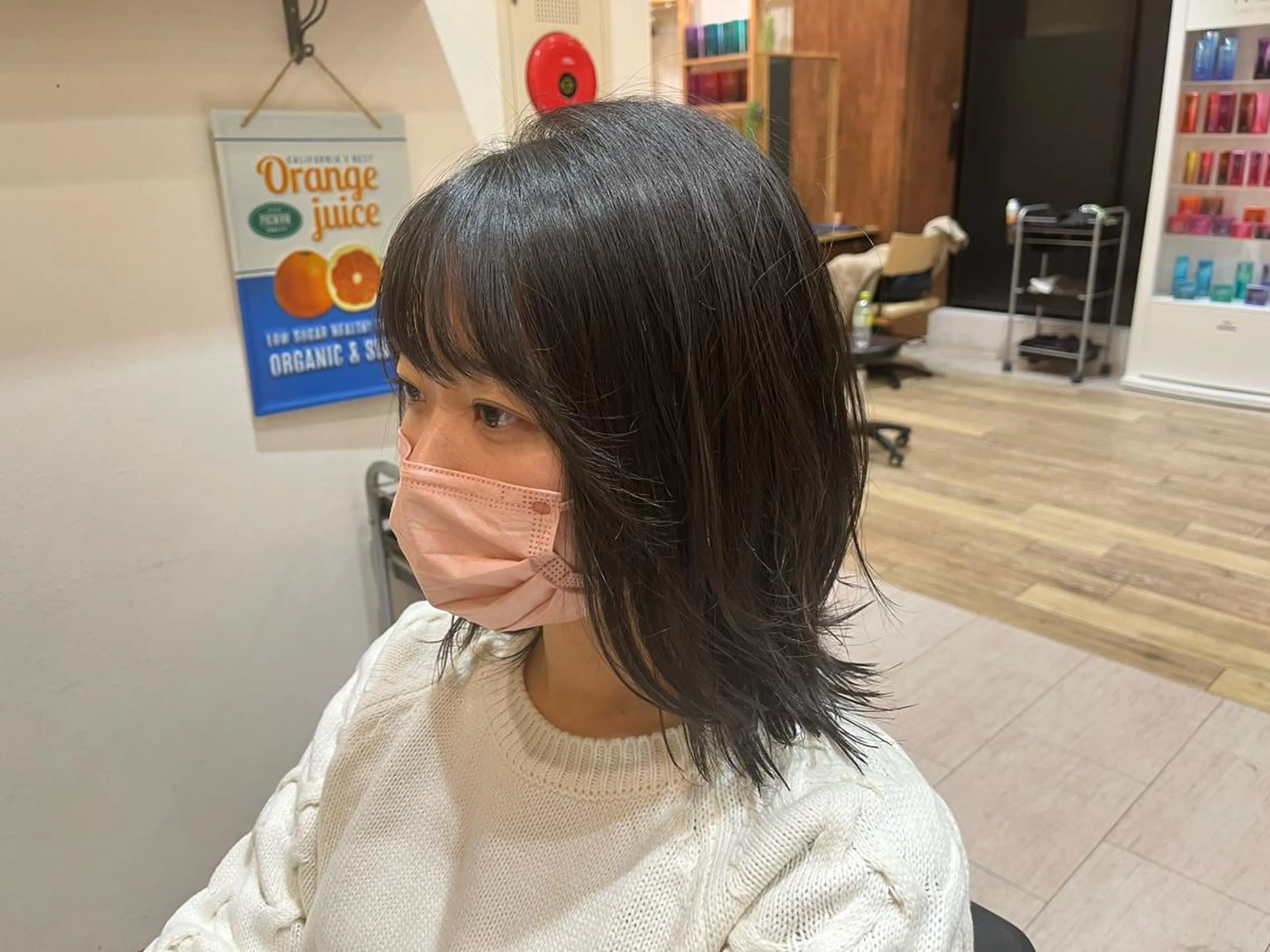 ミディアム カット ヘアカラー ✂︎ショート､メンズ ✂︎寺田正希のヘアスタイル