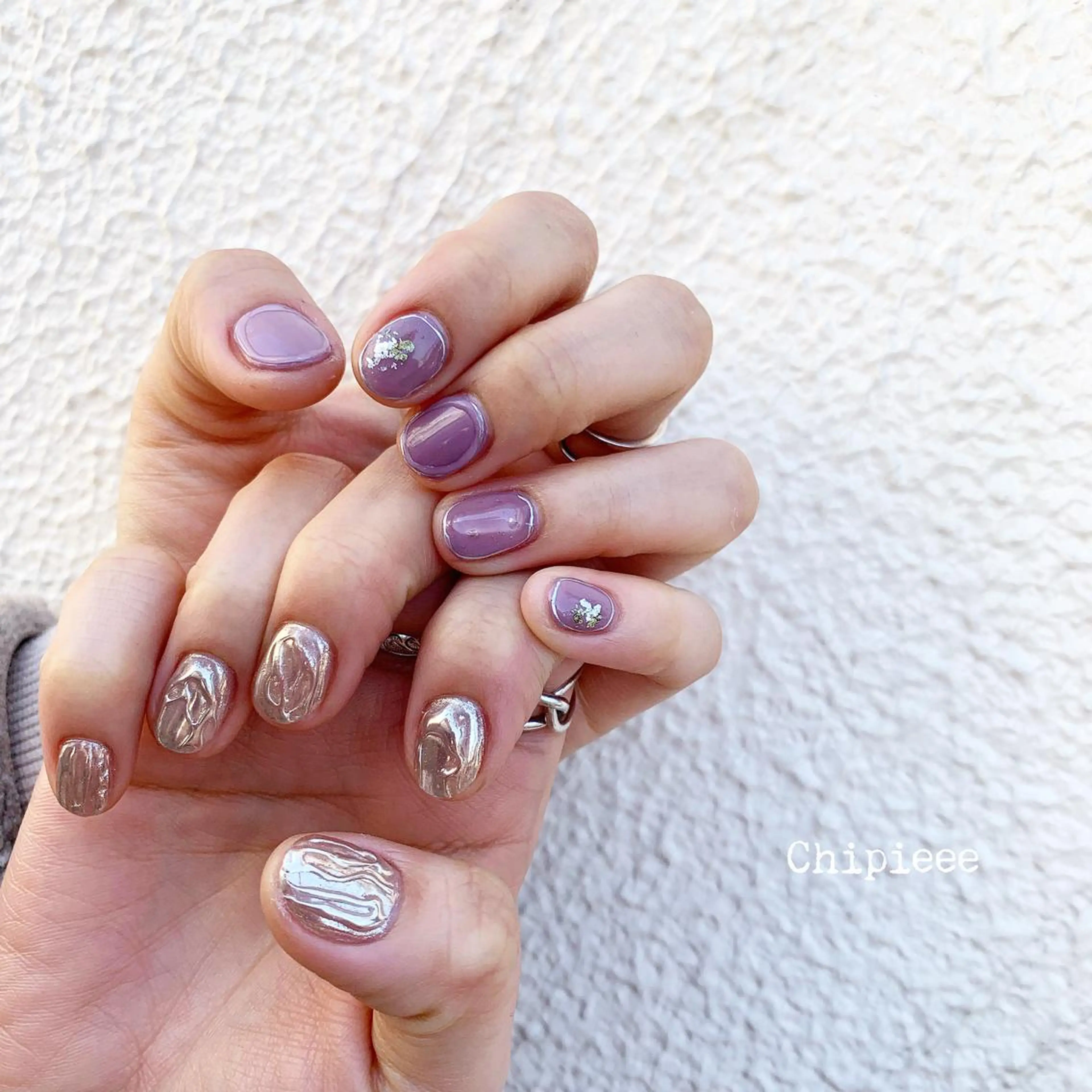 ネイル revia所属・ERI Nailistのネイルデザイン