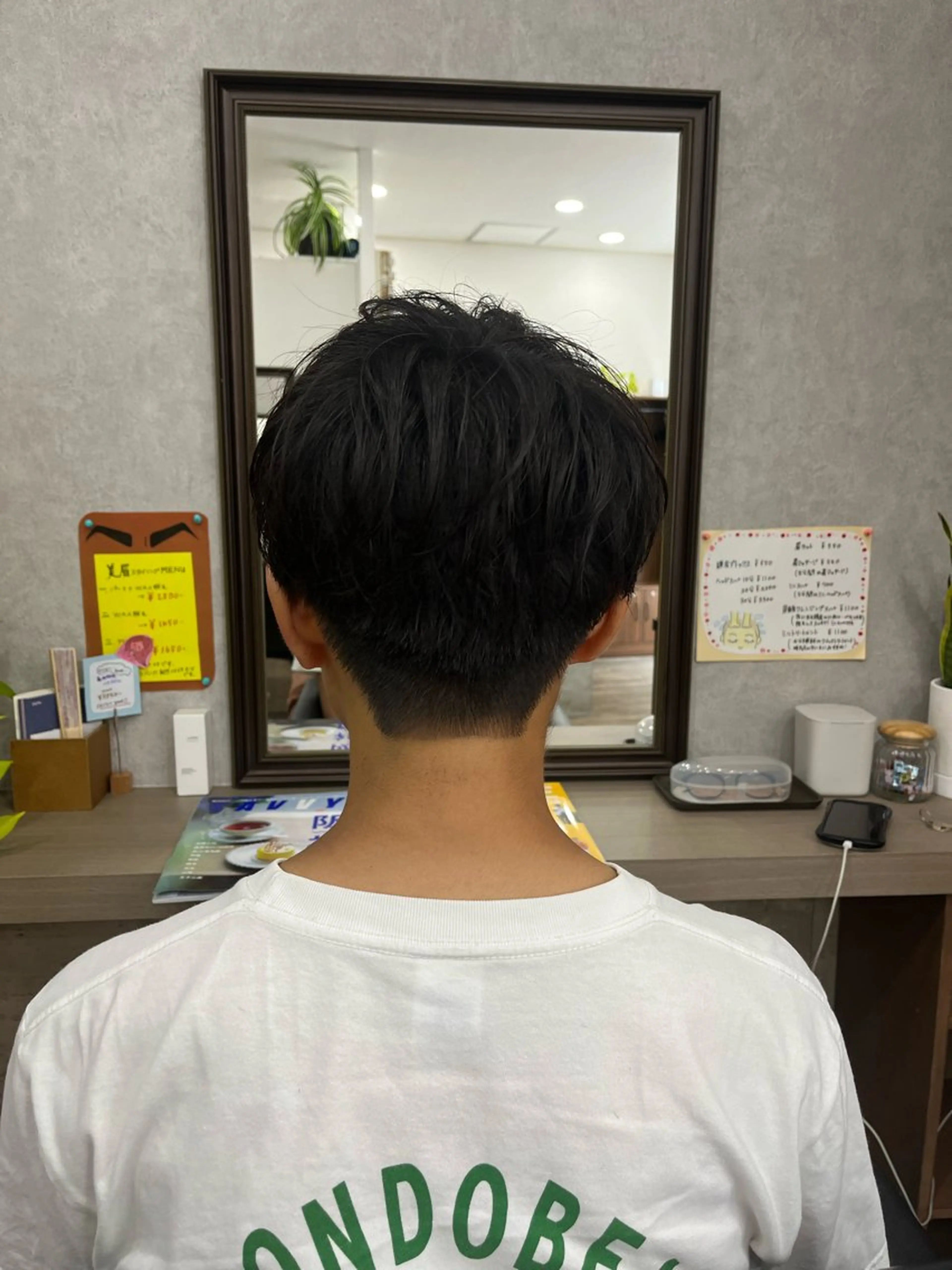 ショート 薮内 香保里のヘアスタイル