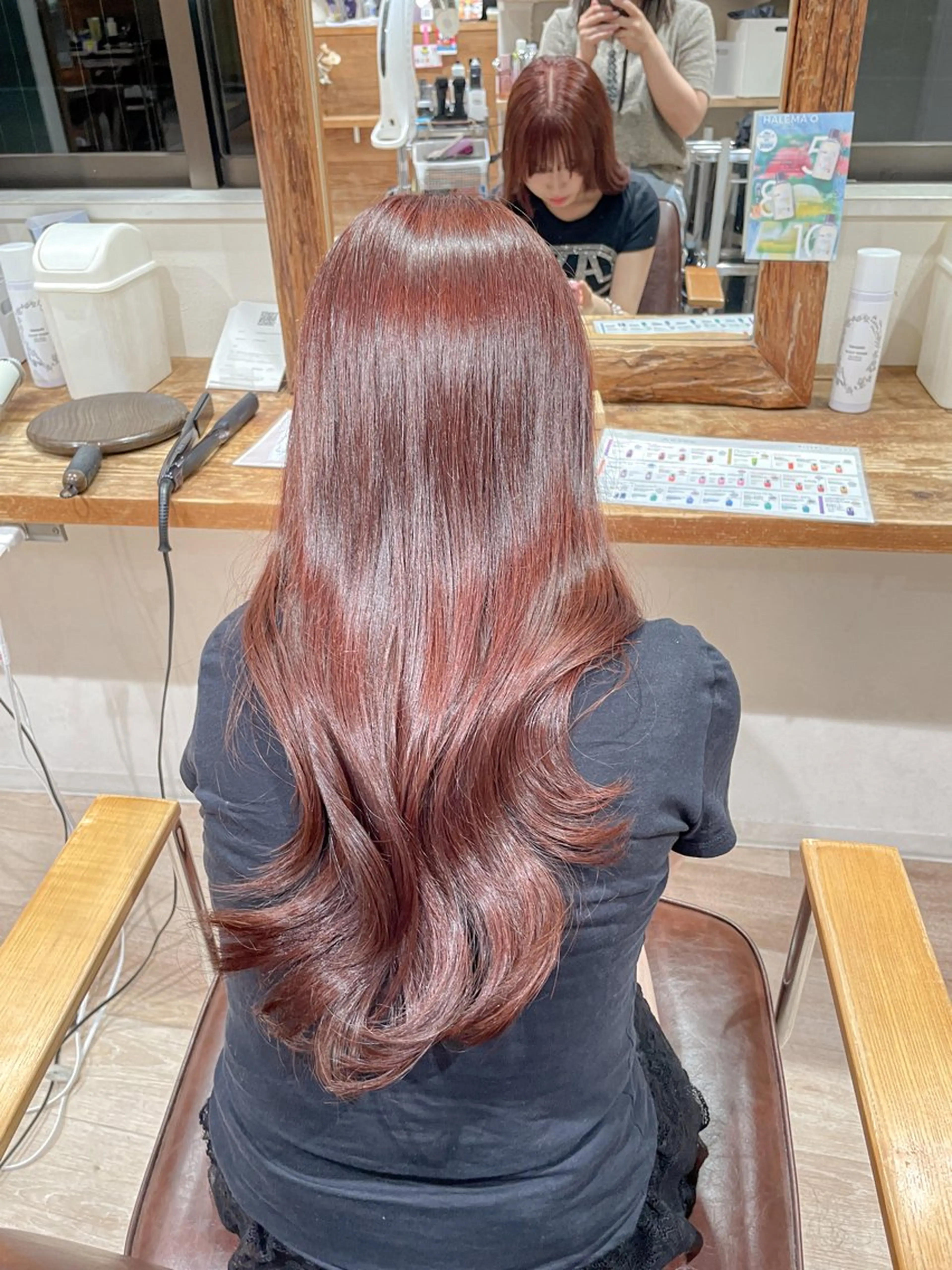 ロング ヘアカラー トリートメント 似合わせカット ▫️ｲﾁｶ🌻のヘアスタイル