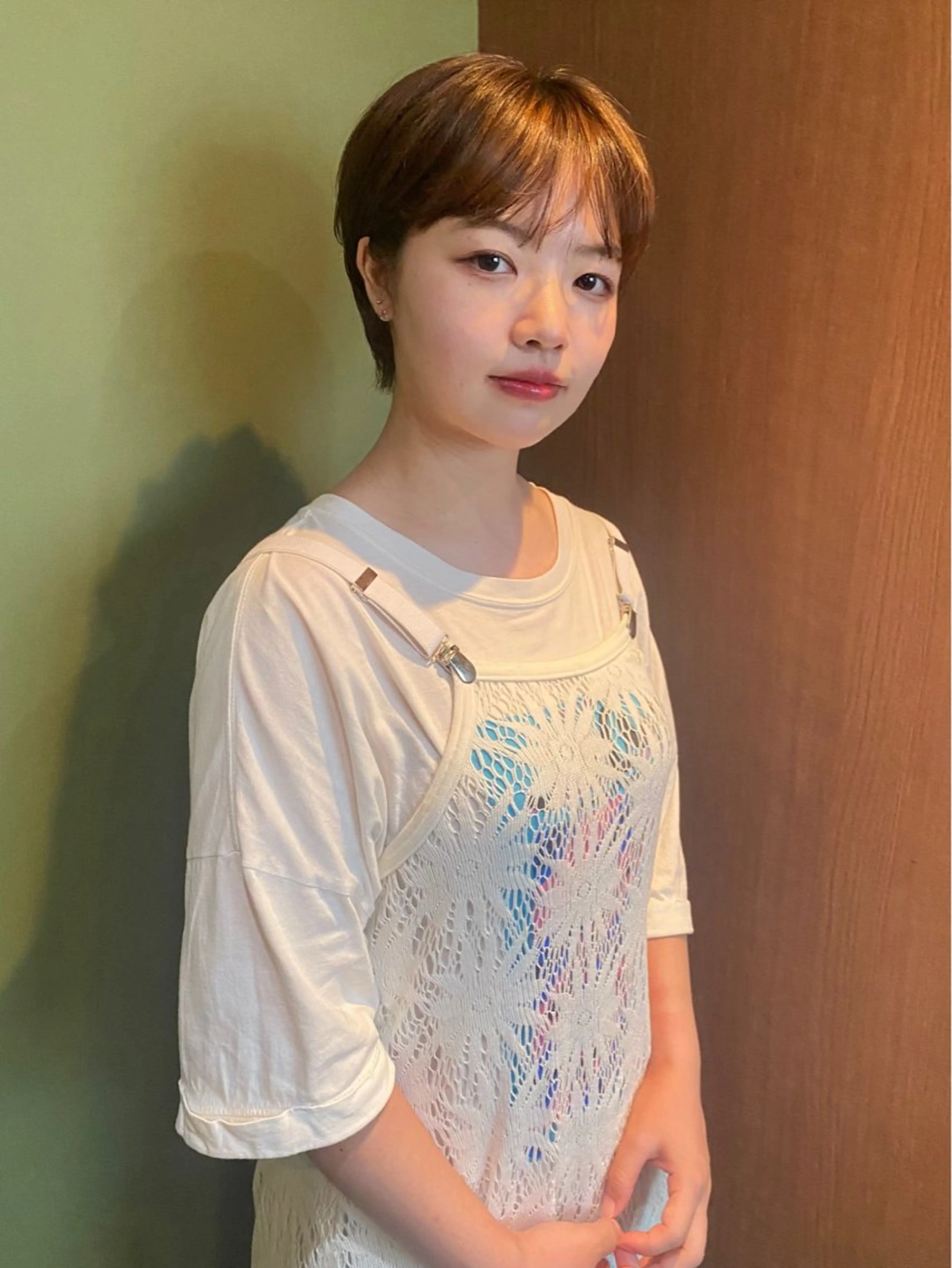 ショート カラー カット ヘアカラー トリートメント mai / linoah˚✧のヘアスタイル