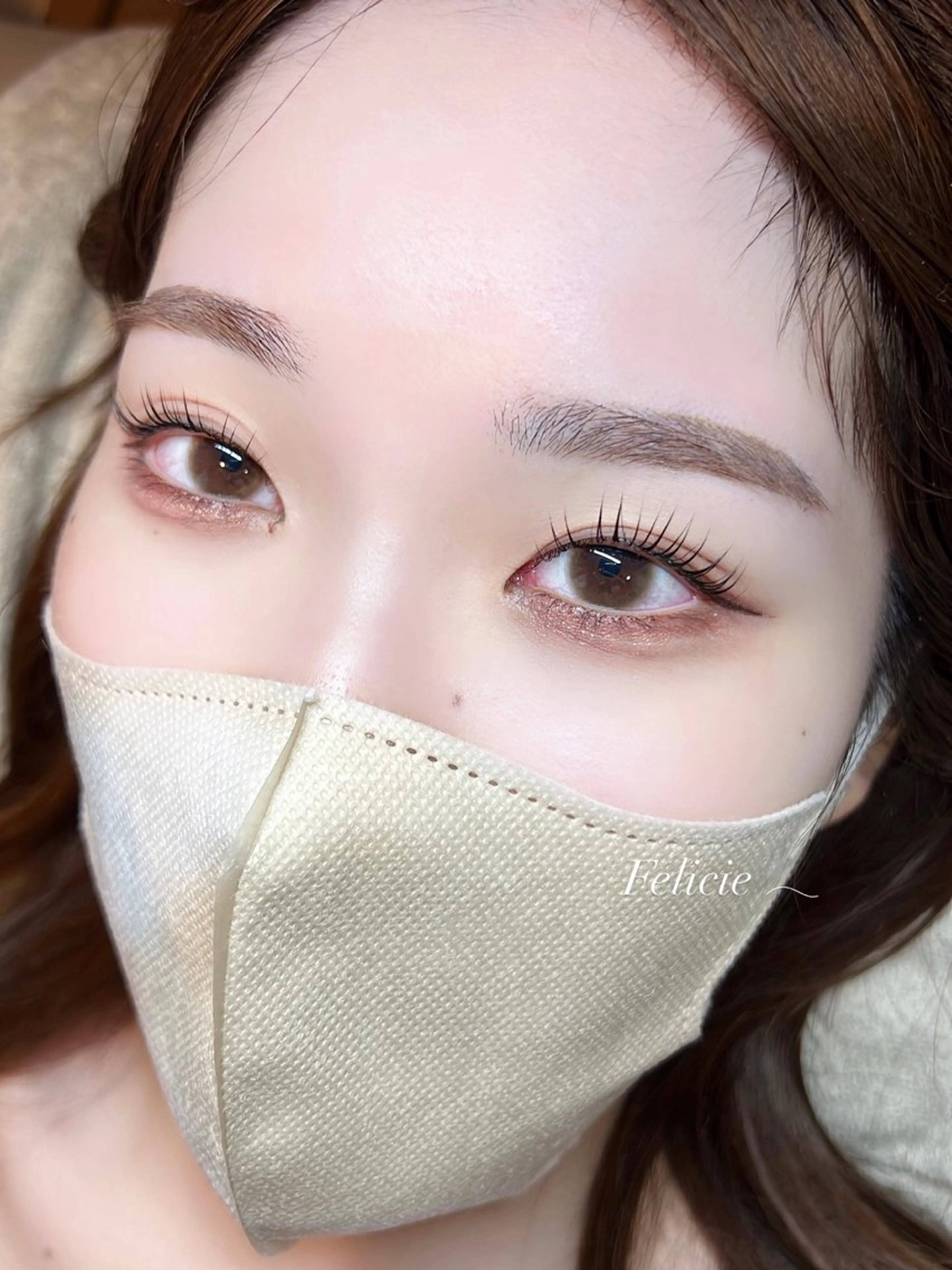 マツエク・マツパ パリジェンヌラッシュリフト ワックス脱毛 眉カット その他(アイブロウ) Felicie＊ Sayakaのマツエク・マツパデザイン