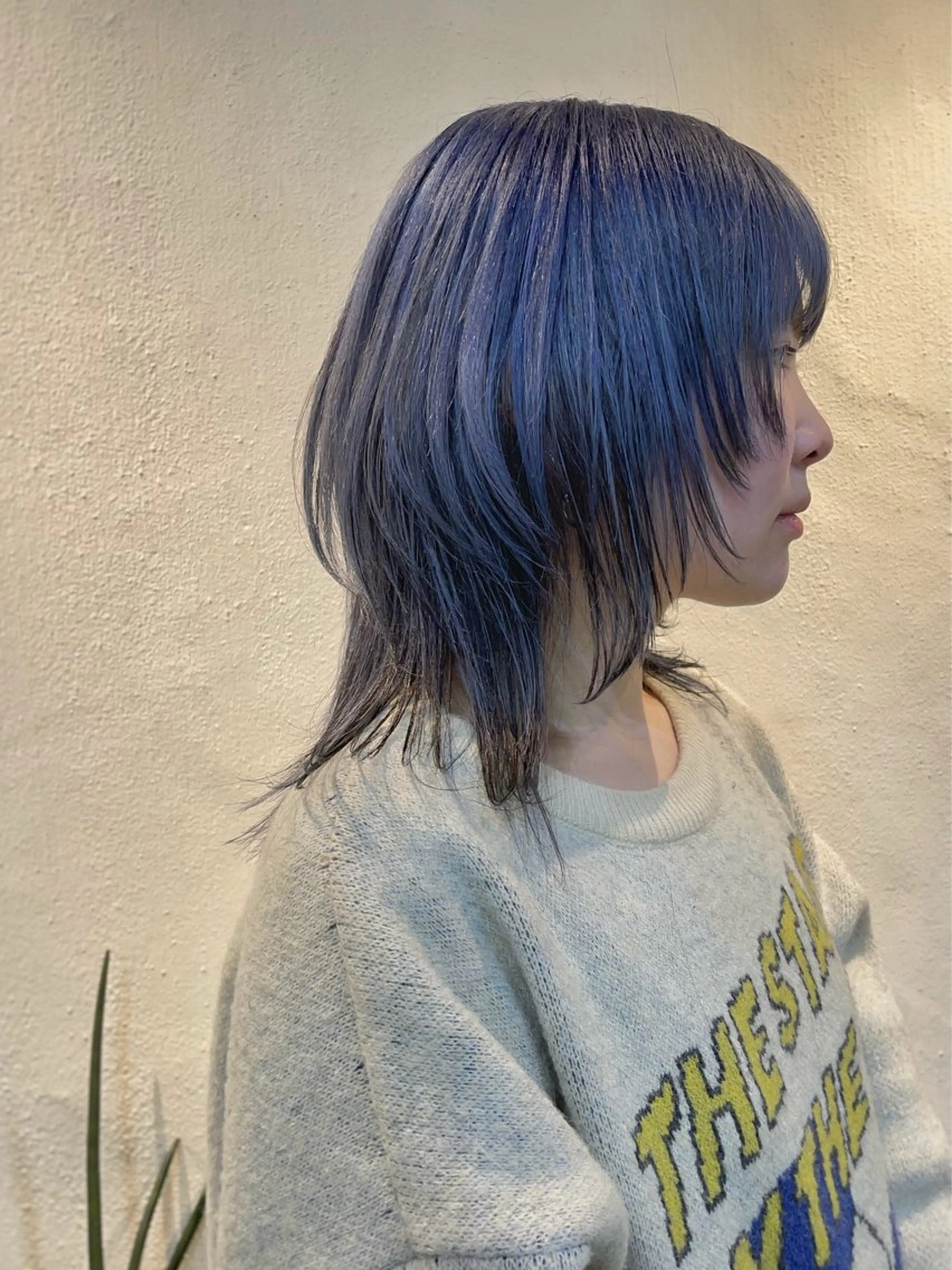 セミロング カラー メンズ メンズブリーチ メンズインナーカラー ブリーチ ケアブリーチ デザインカラー 安部佑哉/ハイトーン /レイヤー/グランジのヘアスタイル