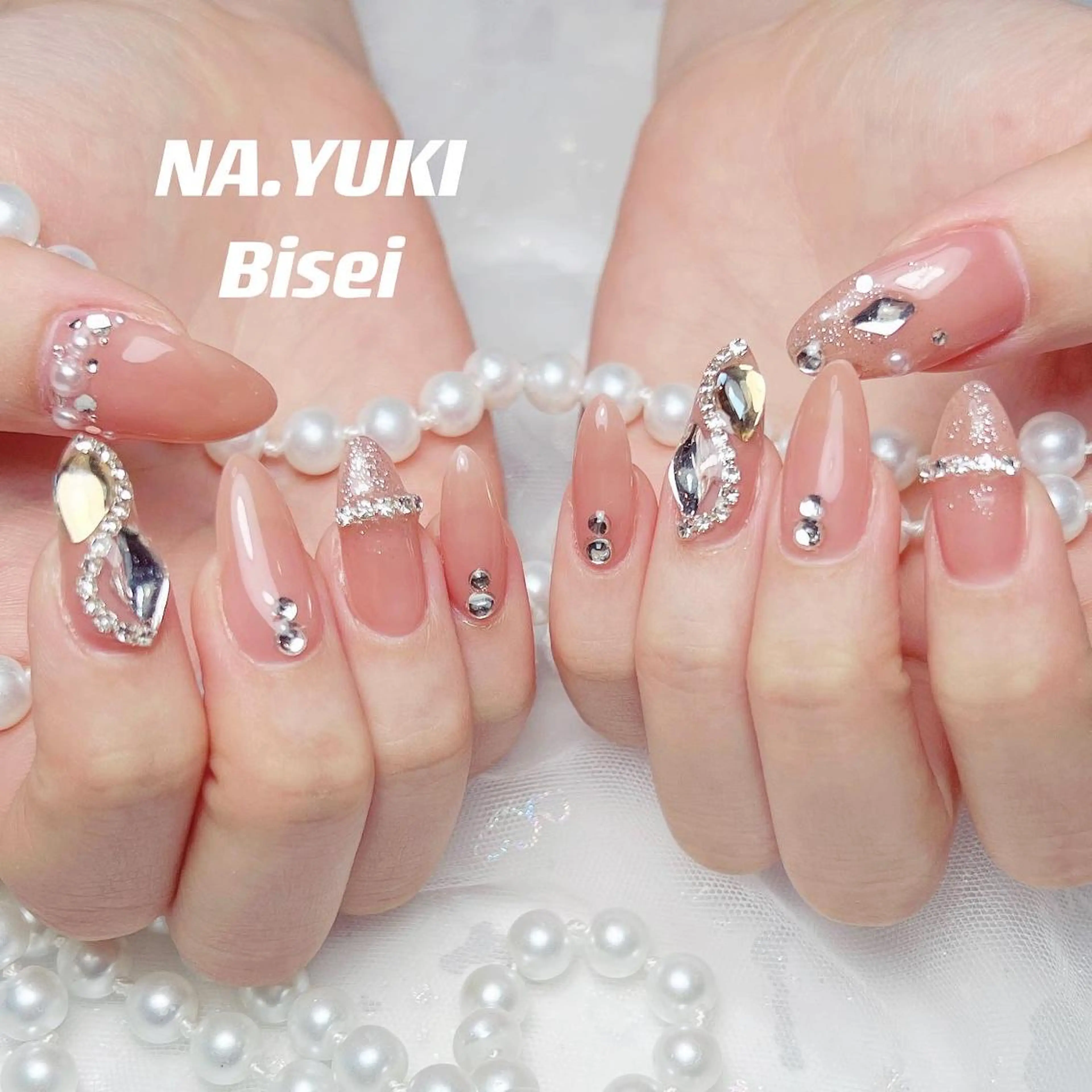 ネイル ロング カラー パーマ キッズ ヘアアレンジ メンズ マツエク・マツパ アイブロウ ハンドネイル ハンドケア 🎀 moo～ 🎀のネイルデザイン