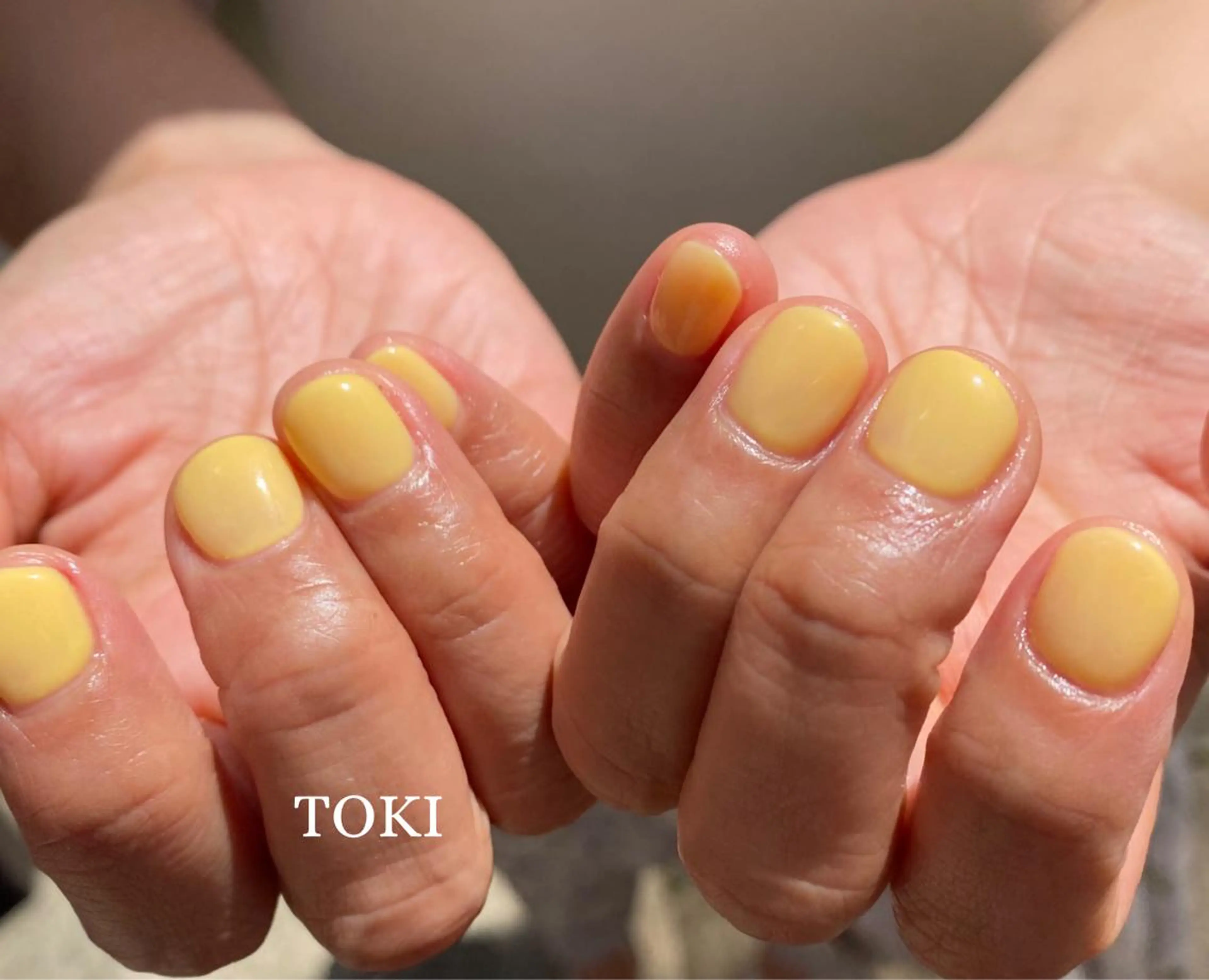 ネイル ワンカラーネイル nailsalon TOKIのネイルデザイン