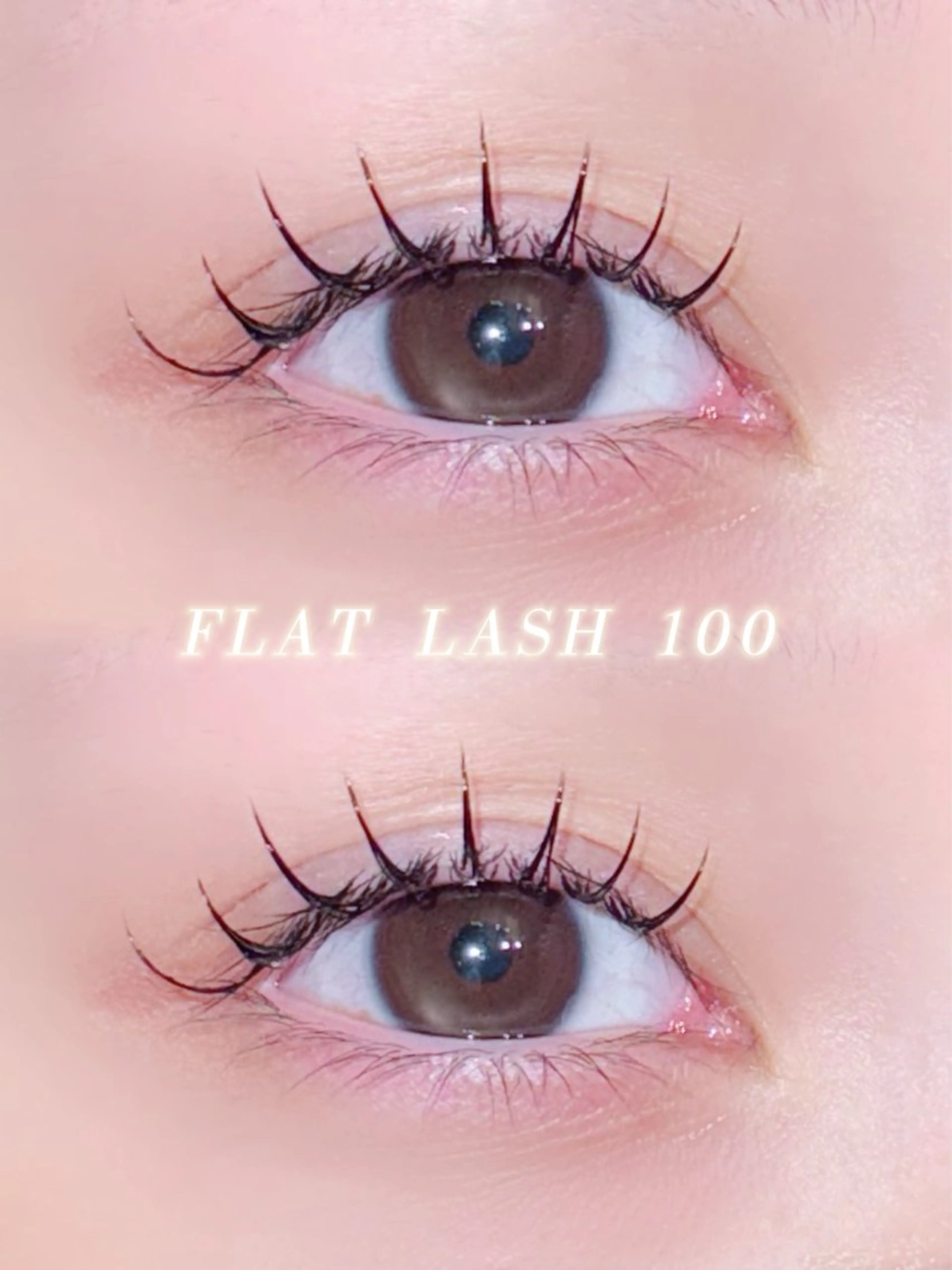 フラットラッシュ100本♡の写真