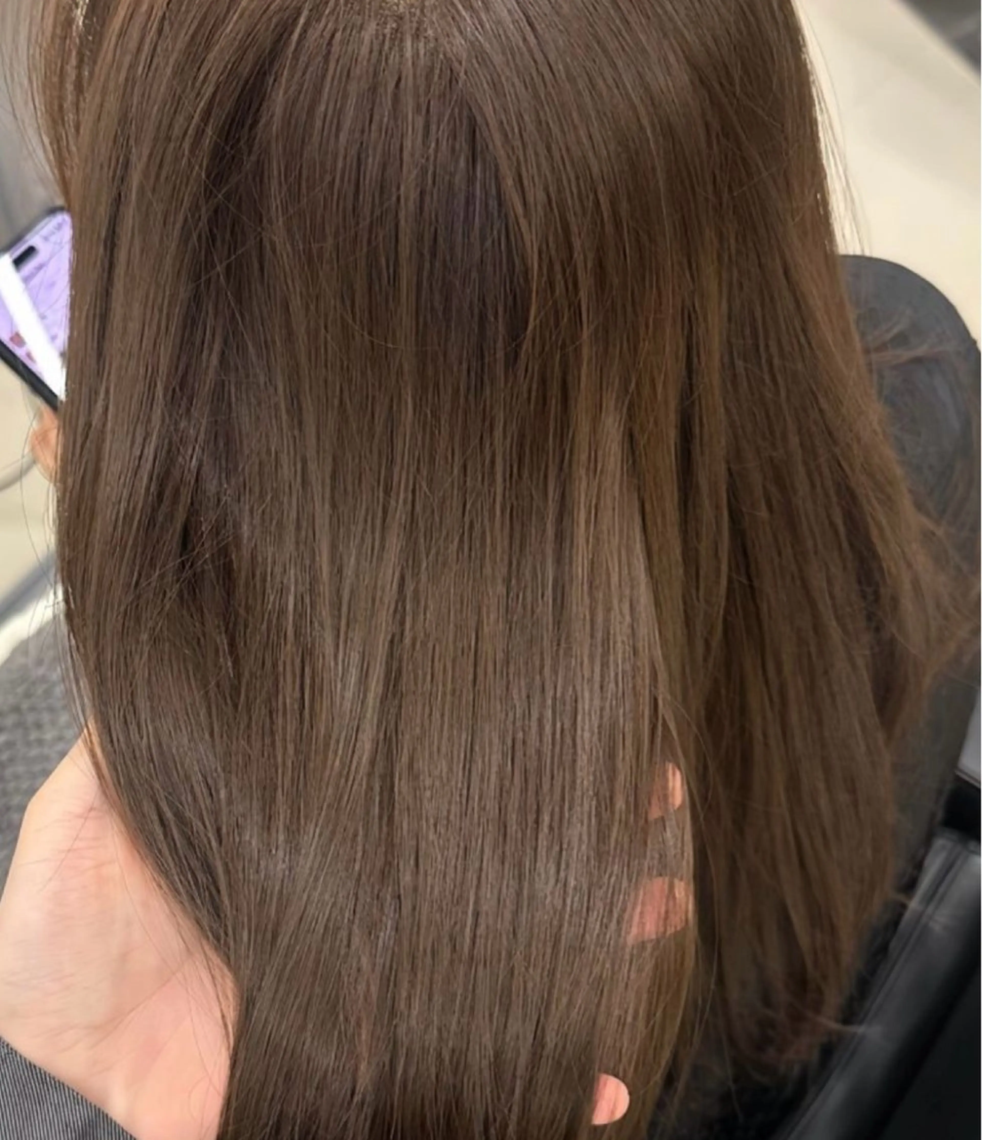 カラー トリートメント 染谷 玲花のヘアスタイル