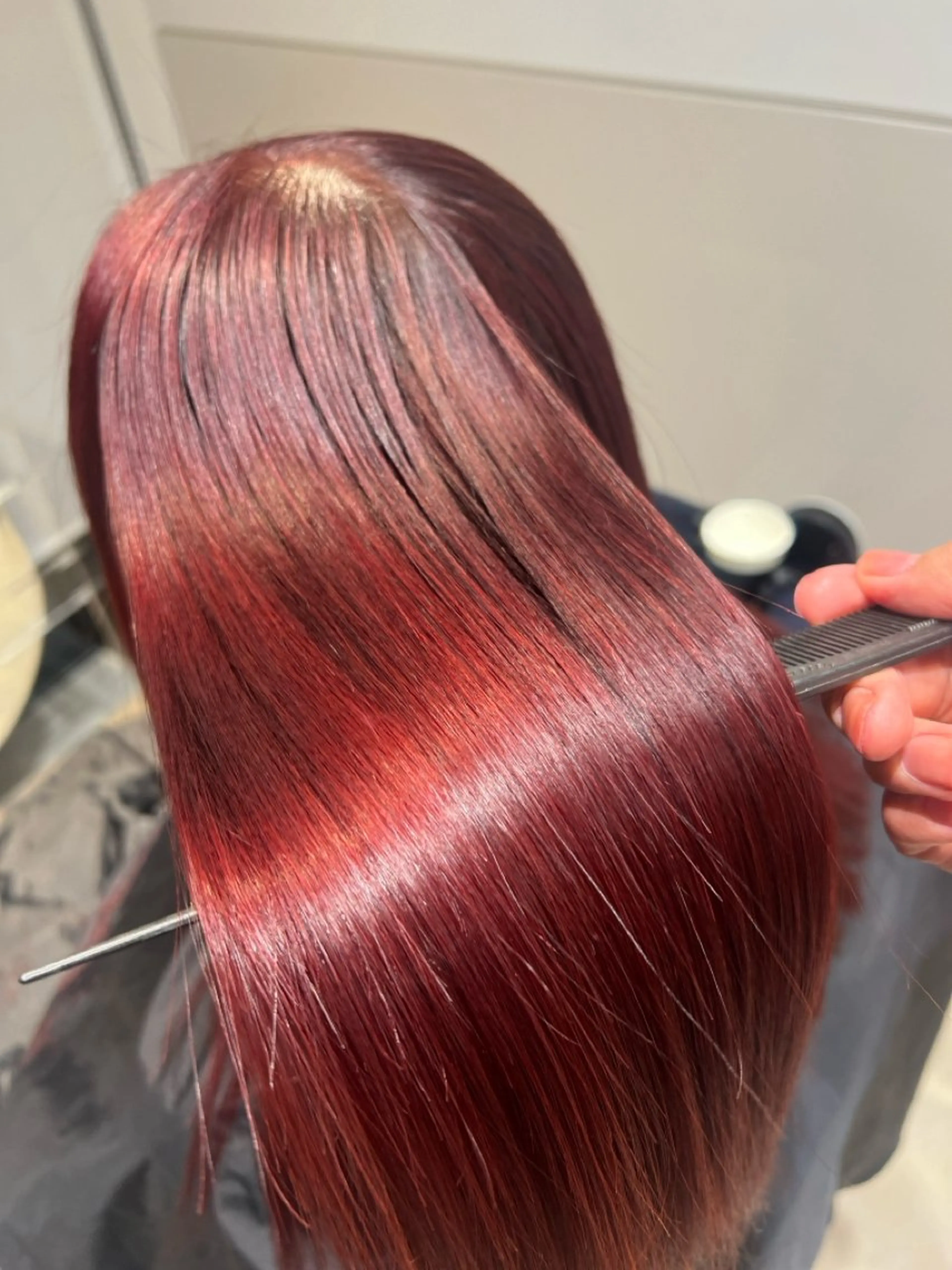 ロング Salowin銀座suite店所属・美髪縮毛矯正/髪質 改善カラー/寺倉海人のヘアスタイル