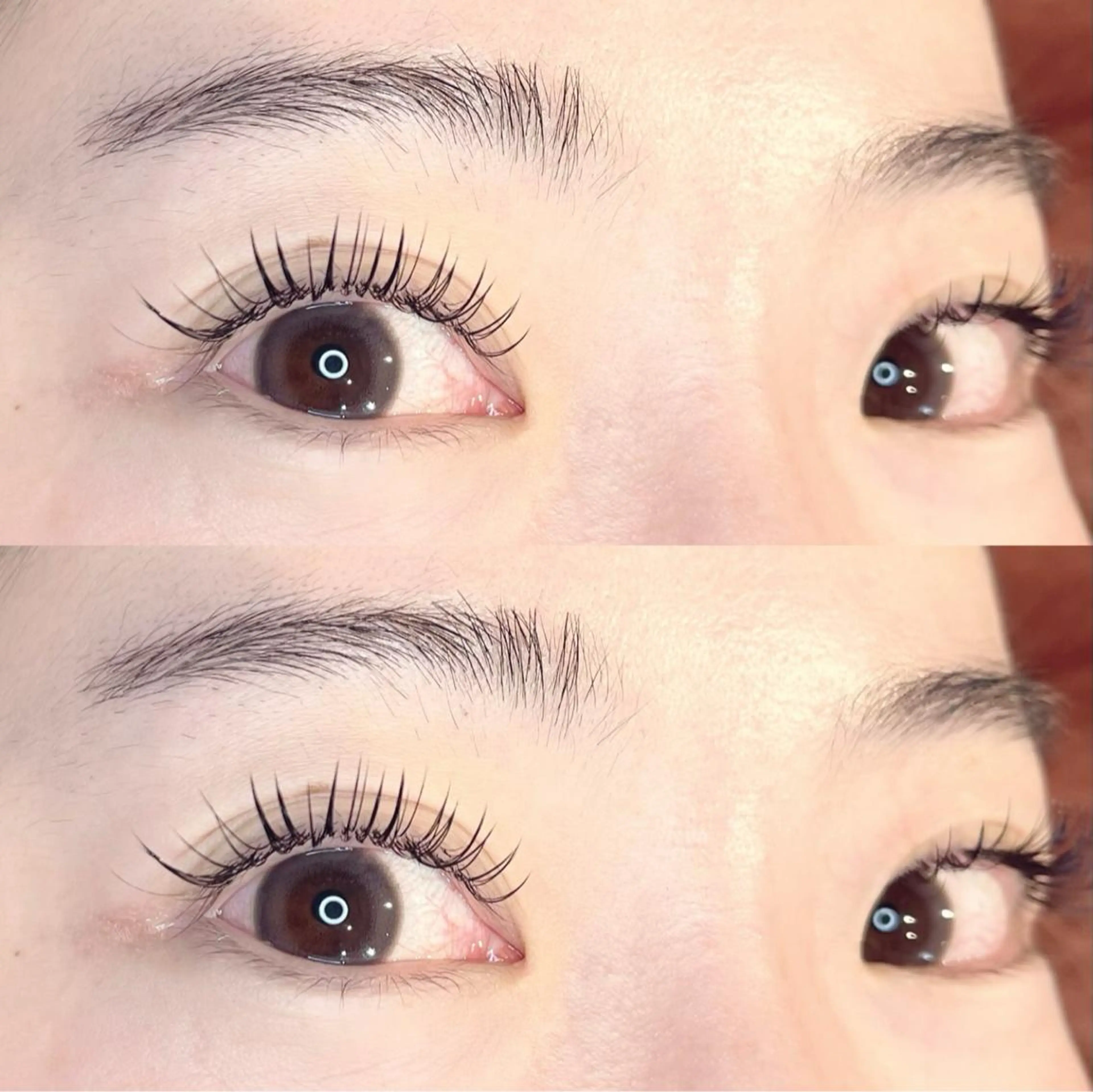 マツエク・マツパ フラットラッシュ 堀内 優衣💗パリジェンヌのマツエク・マツパデザイン